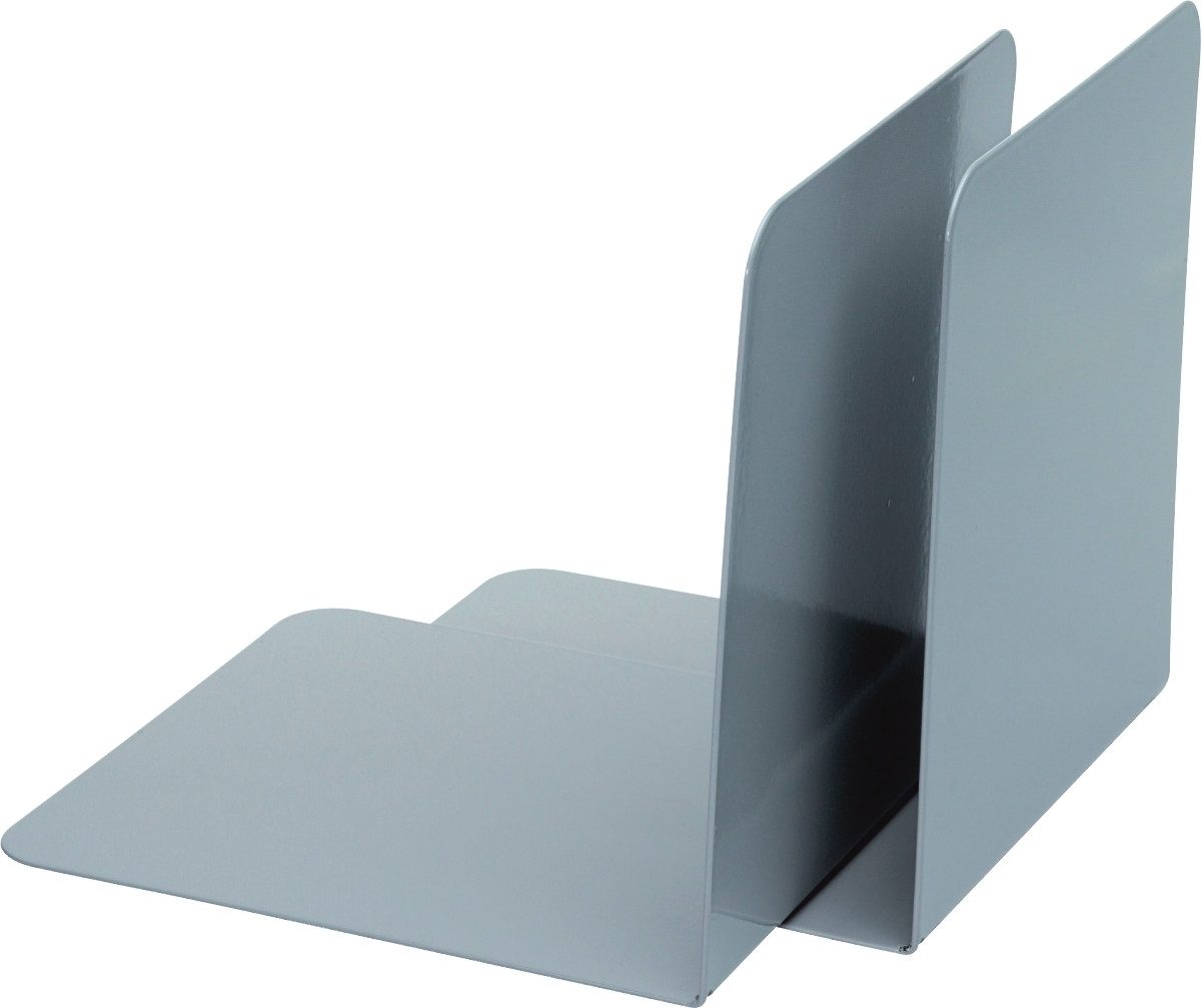 ALCO Tischaufsatz Buchstützen 130x140x140mm metall grau VE=2 Stück (25 Stück)