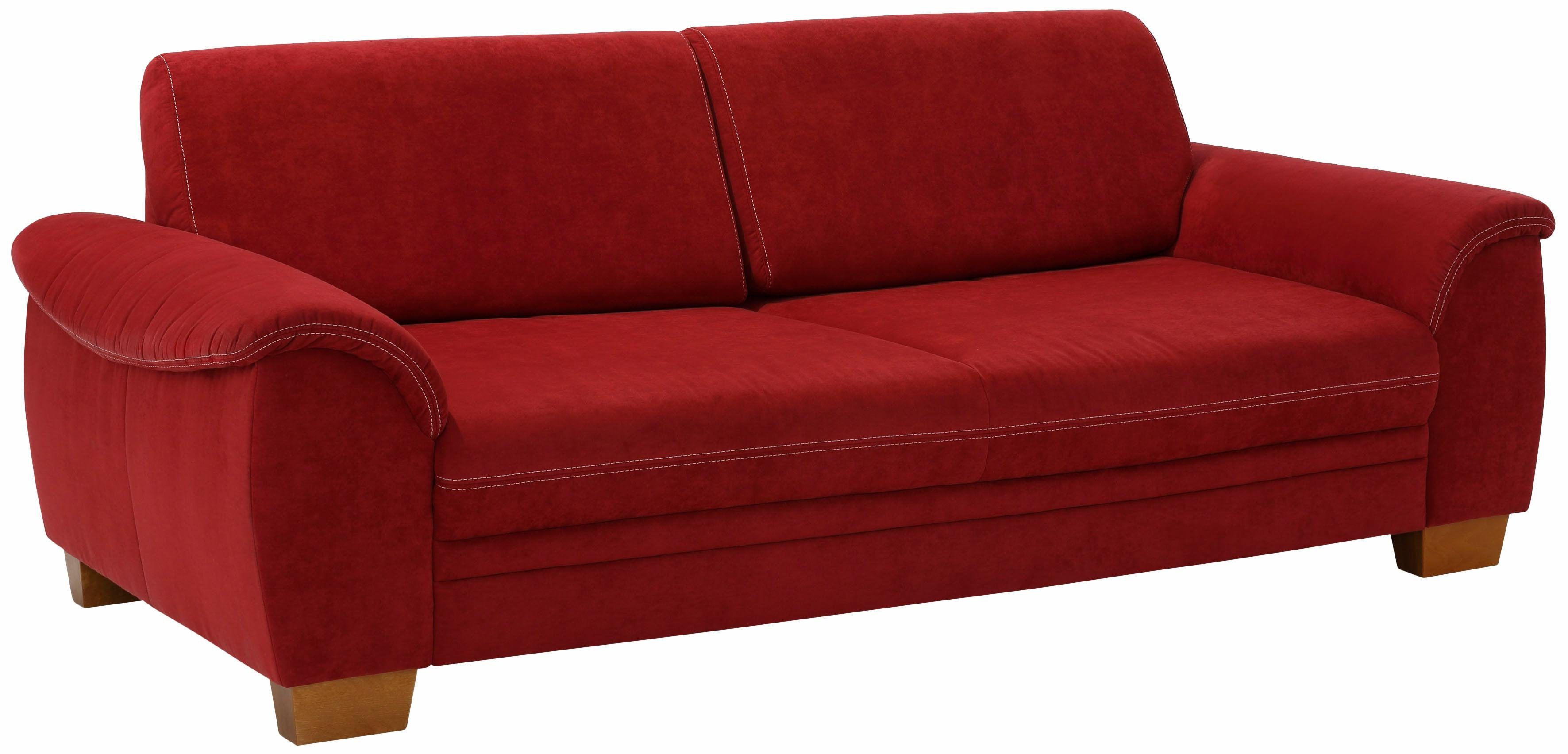 Home affaire 3,5-Sitzer Husum, mit Sitztiefenverstellung, Kontrastnaht und Federkern