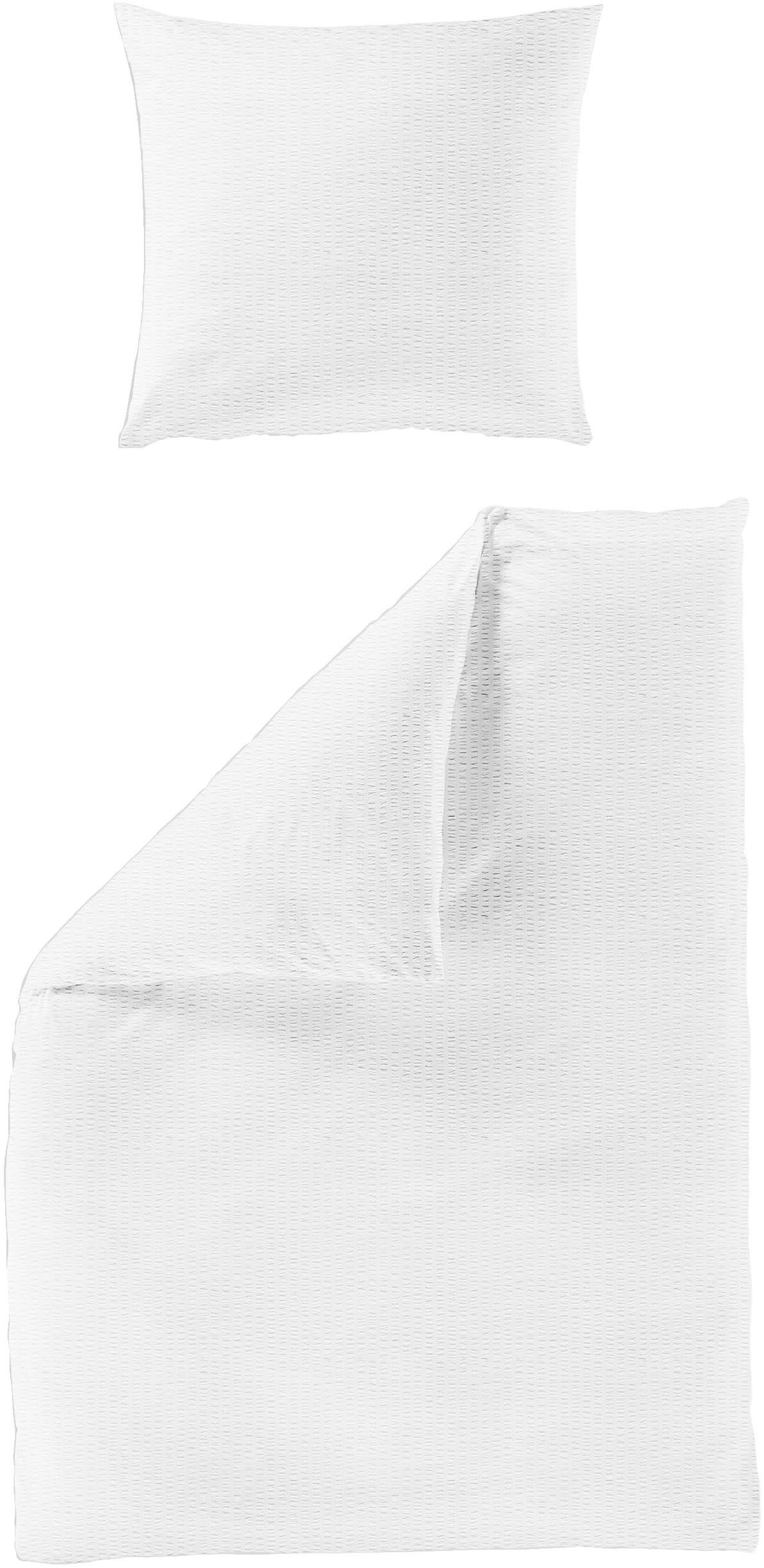 BIERBAUM Bettwäsche 4134, Seersucker, 2 teilig, günstig online kaufen