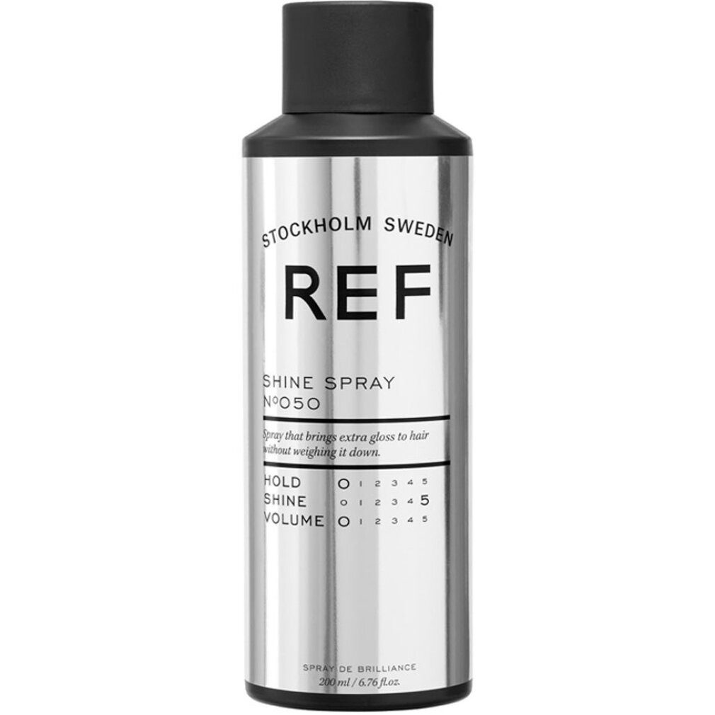 REF Haarpflege-Set, Shine, Haarspray, Extreme Shine, Nr. 050, 200 ml