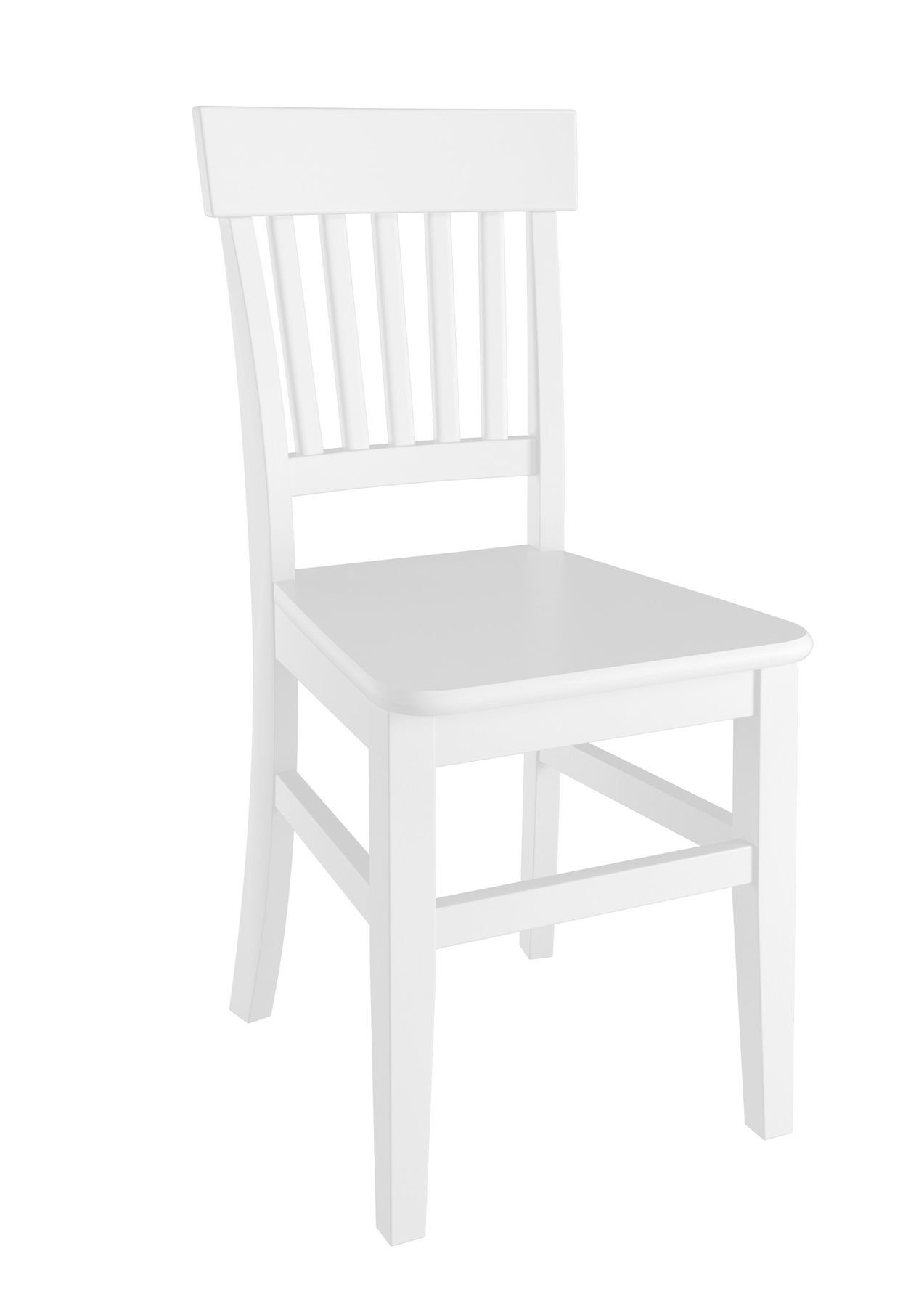 ERST-HOLZ Esszimmerstuhl Holzstuhl in Weiß Klassischer Stil Kiefer Massiv günstig online kaufen