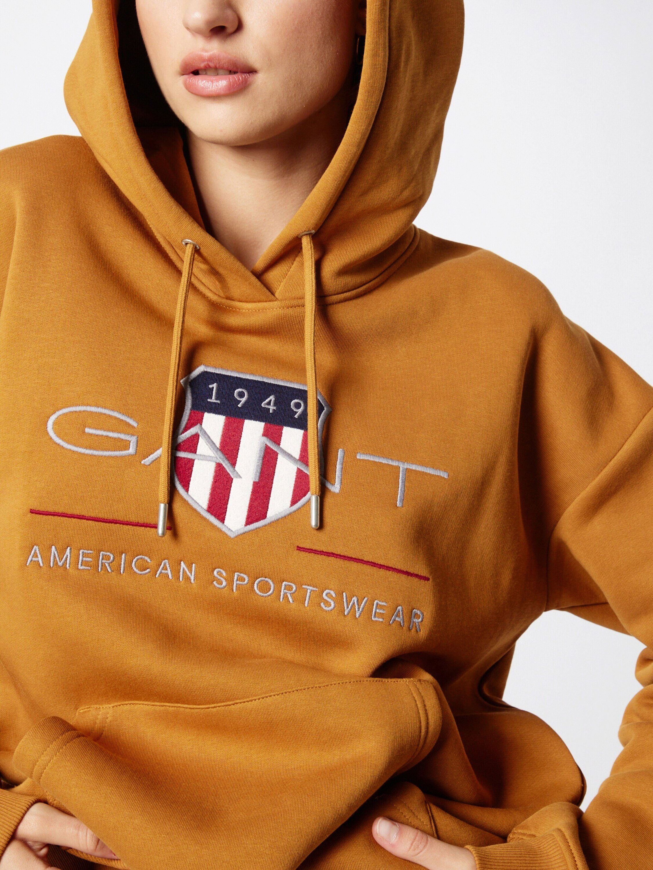 Gant Sweatshirt (1-tlg) Stickerei