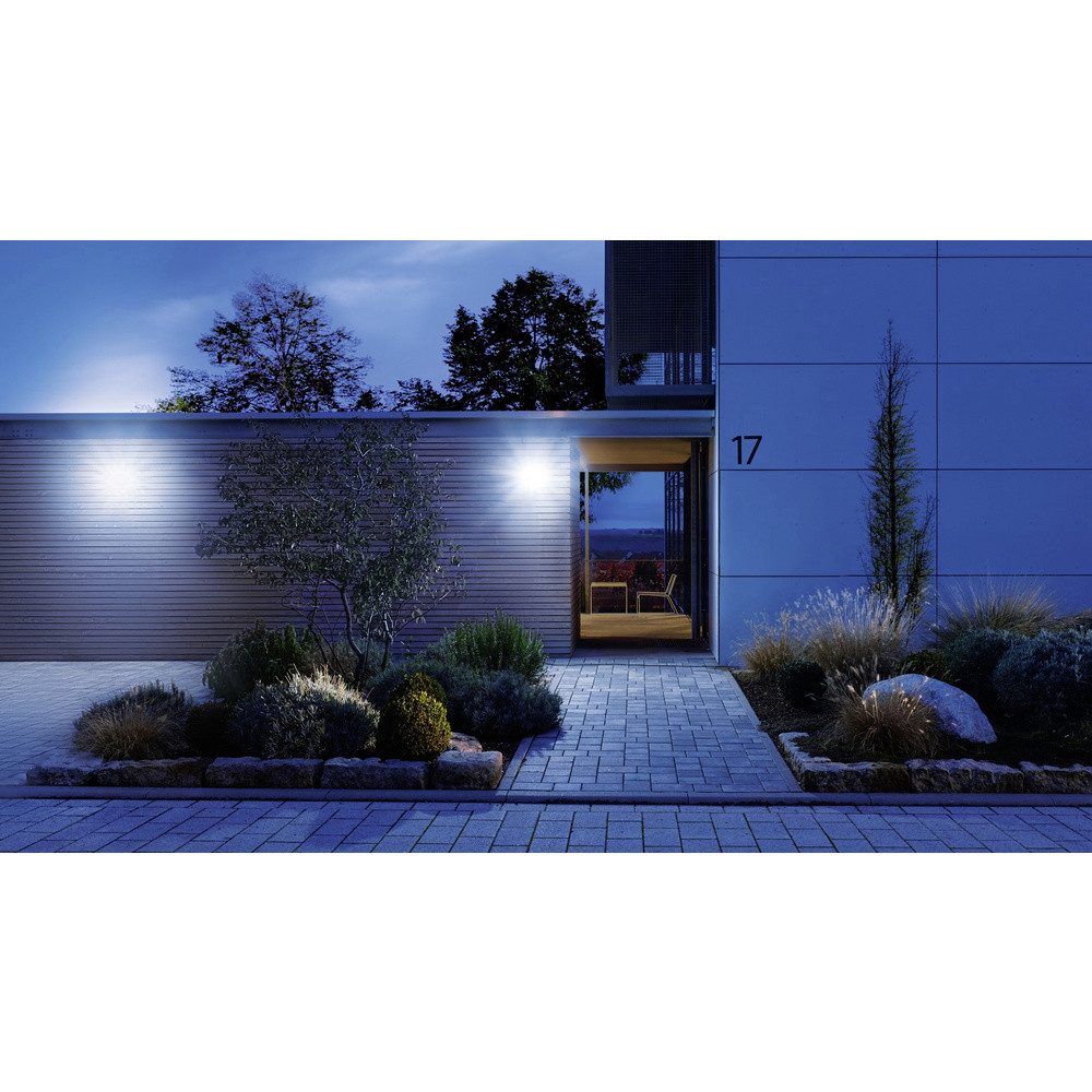 steinel LED Flutlichtstrahler Steinel XLED home 2 S schwarz 033071 LED-Außenstrahler mit Bewegungsme