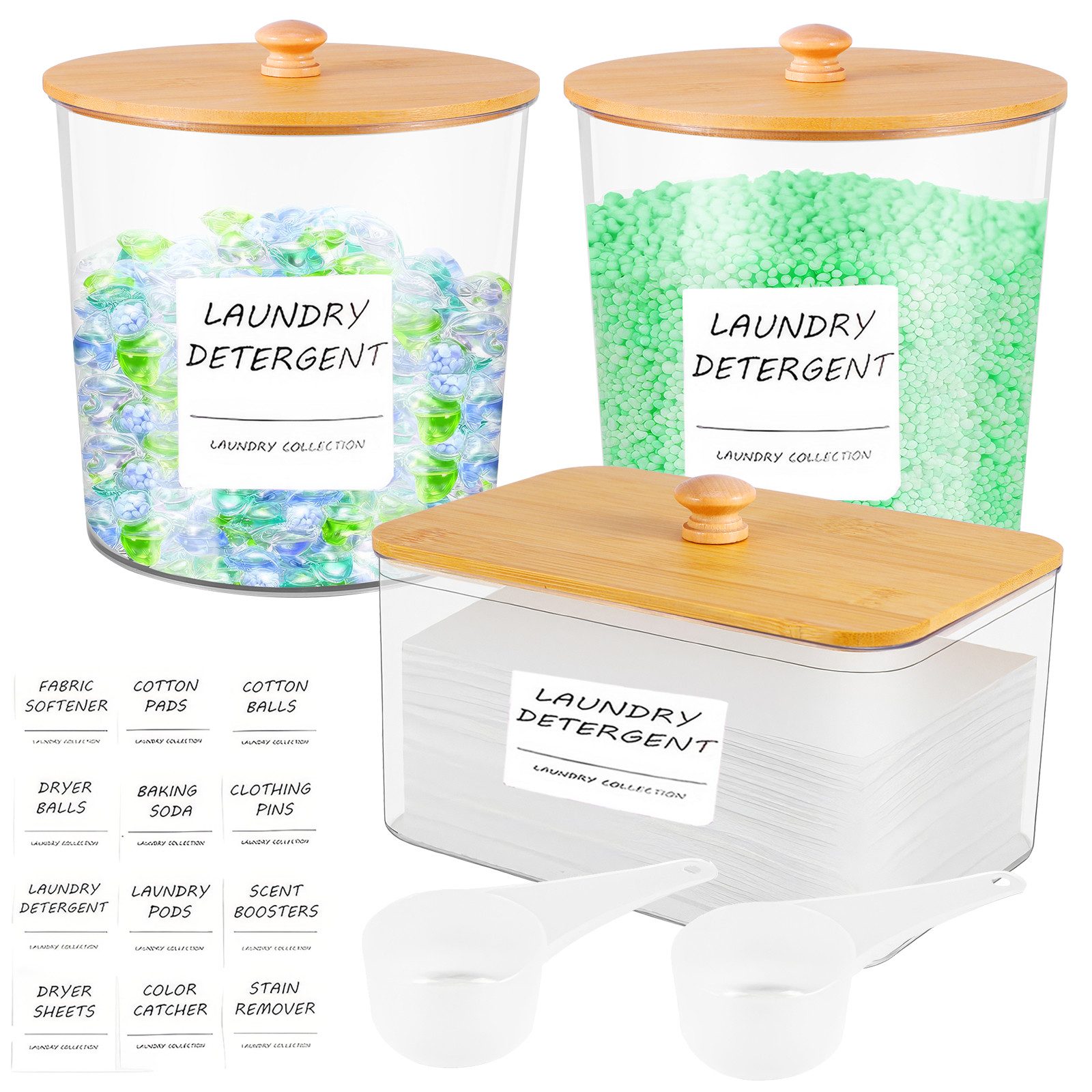 BlingBin Aufbewahrungsbox 3 Stück Waschmittel Pod günstig online kaufen