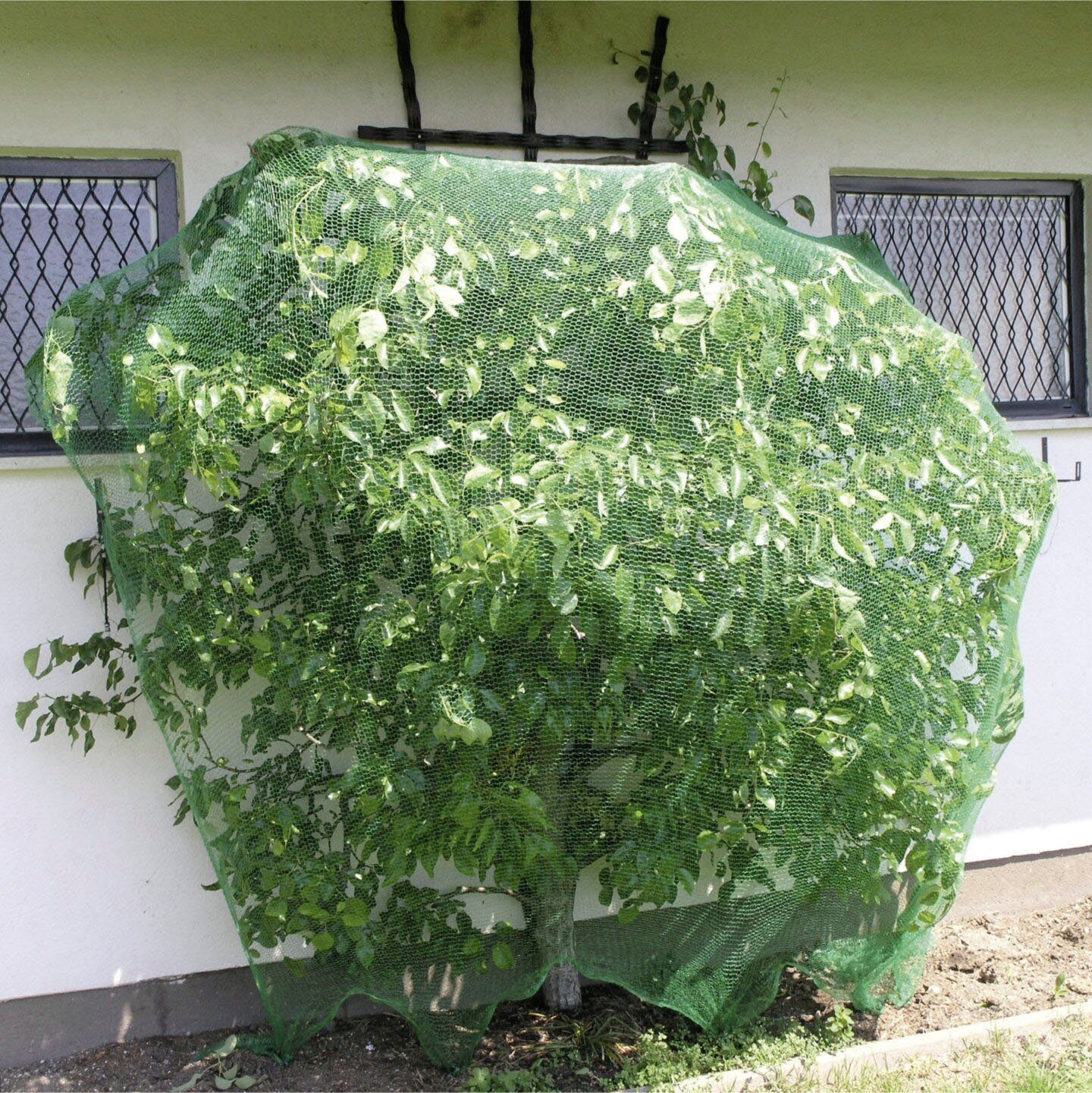 Windhager Schutznetz für Obstbäume und Sträucher, Vogelschutz-Netz Rational, BxL: 4x10 m, (1-St), Maschenweite 15 mm, erhältlich in unterschiedlichen Größen