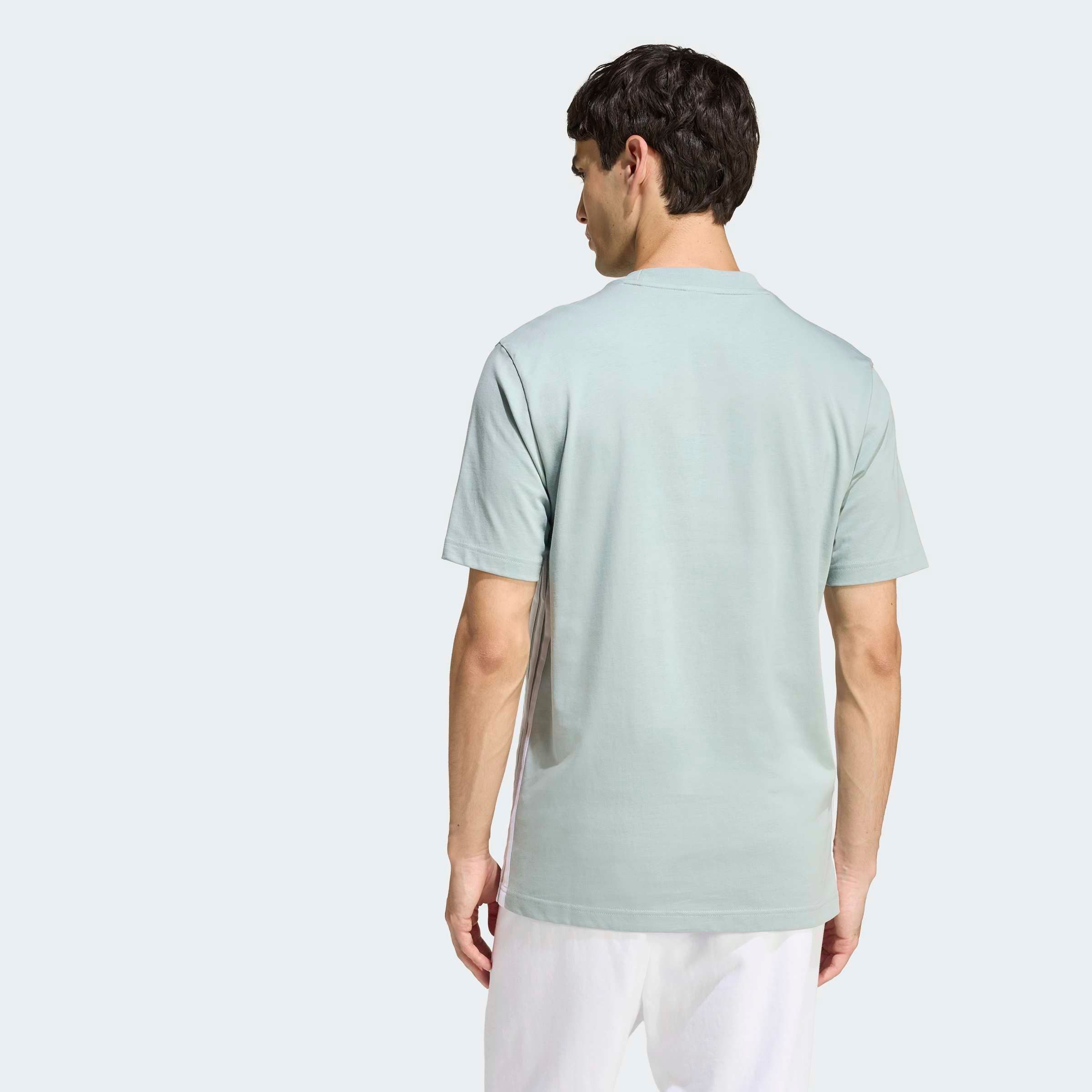 adidas Sportswear T-Shirt M 3S SJ T mit Rundhalsausschnitt, aus Baumwolle, günstig online kaufen