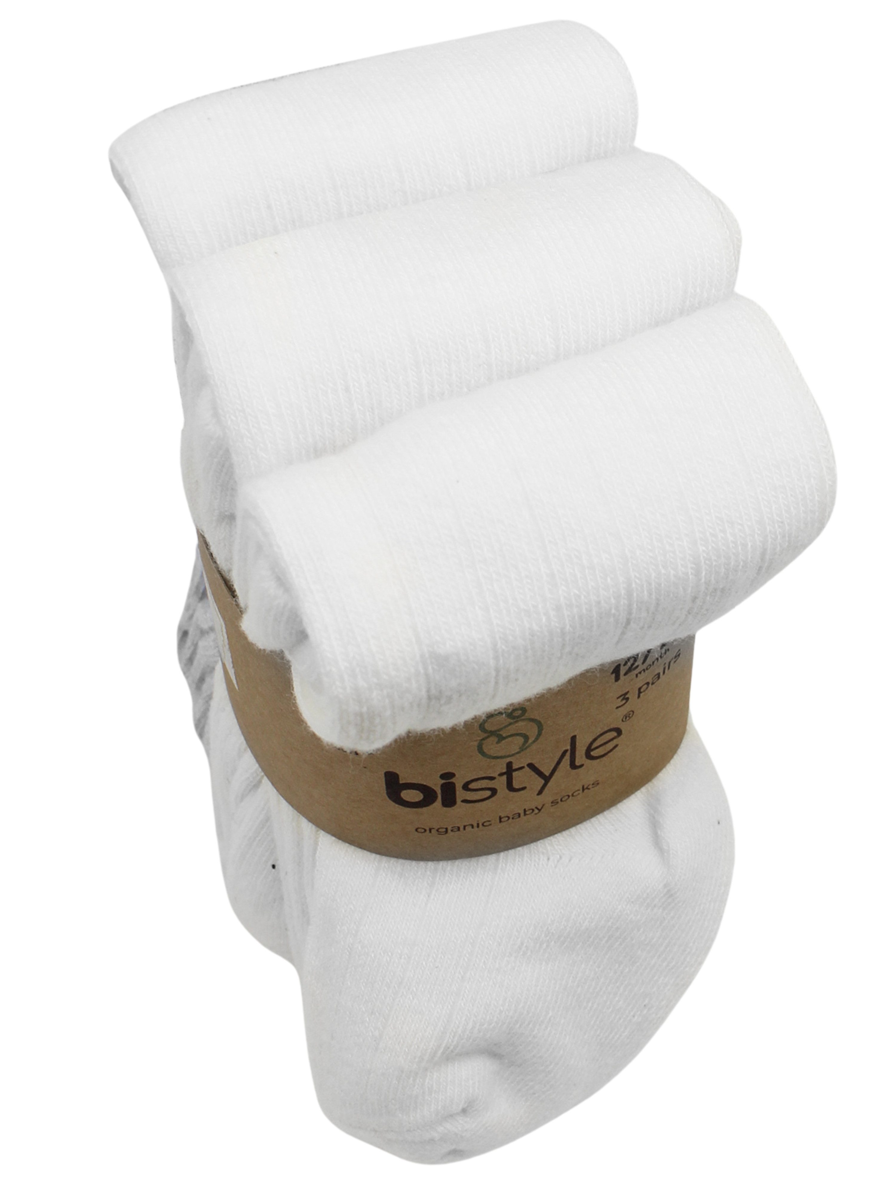 bistyle Strumpfhose für Neugeborene Jungen Mädchen Unisex Babystrumpfhosen 3er Pack (Set 3 St. 3er-Pack) GOTS-zertifiziert, Bio-Baumwolle, bis 3 Jahre