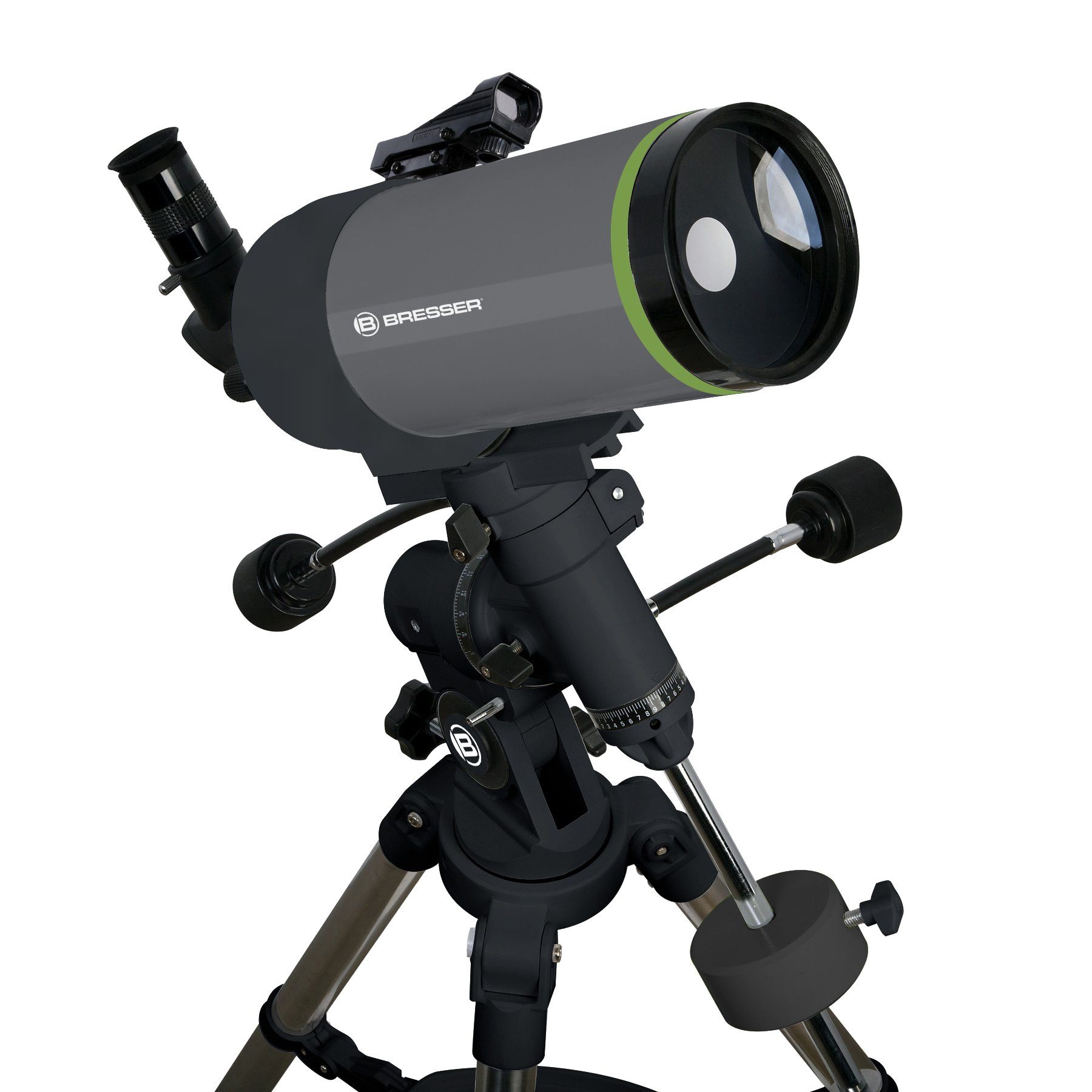 BRESSER Teleskop FirstLight MAK 100/1400 mit EQ-3 Montierung | Teleskope