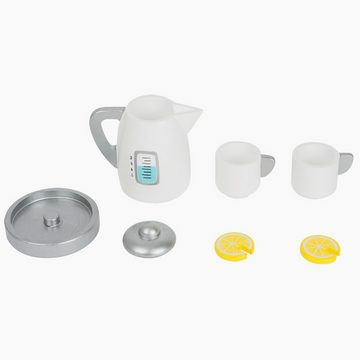 Small Foot Kinder-Wasserkocher Tee-Set mit Wasserkocher Kinderküche, (6-tlg), mit abnehmbarem Deckel