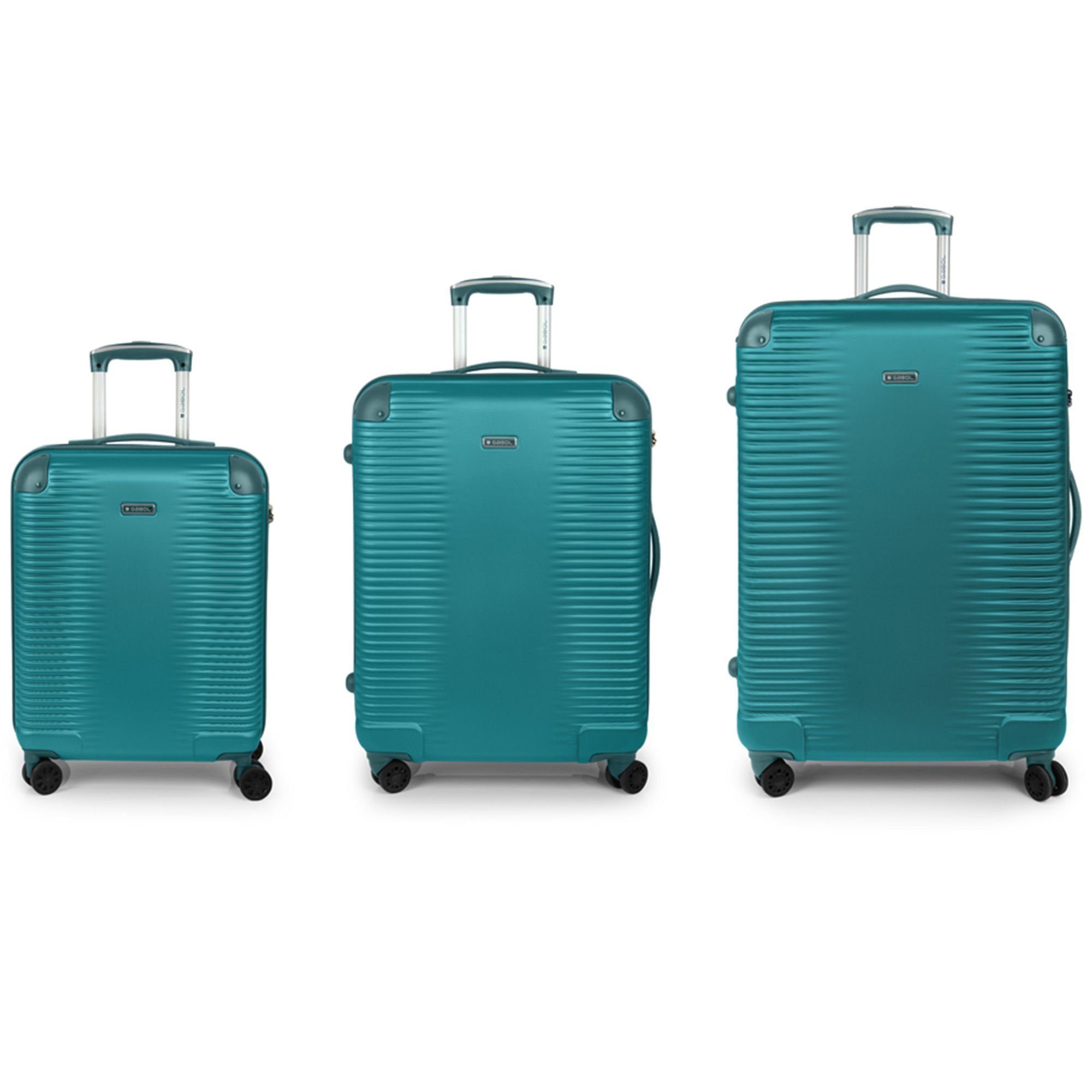 Gabol Trolleyset Balance XP, 4 Rollen, (3-teilig, 3 tlg), ABS