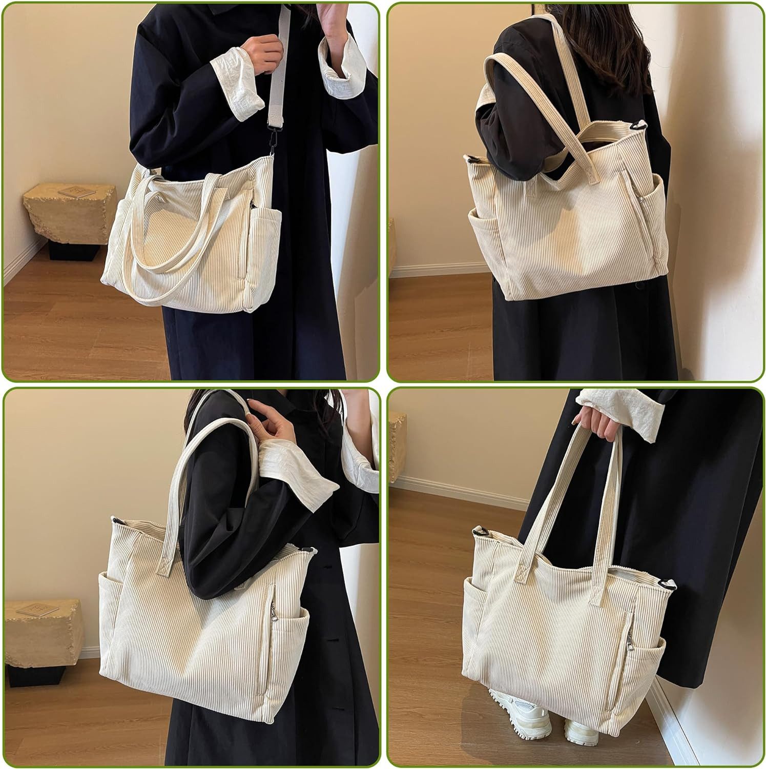 Coonoor Schultertasche Damen Umhängetasche Große Shopper Handtasche Tote Bag Strandtasche, Weihnachtsgeschenk,Geburtstagsgeschenk,Valentinstag geschenk frau