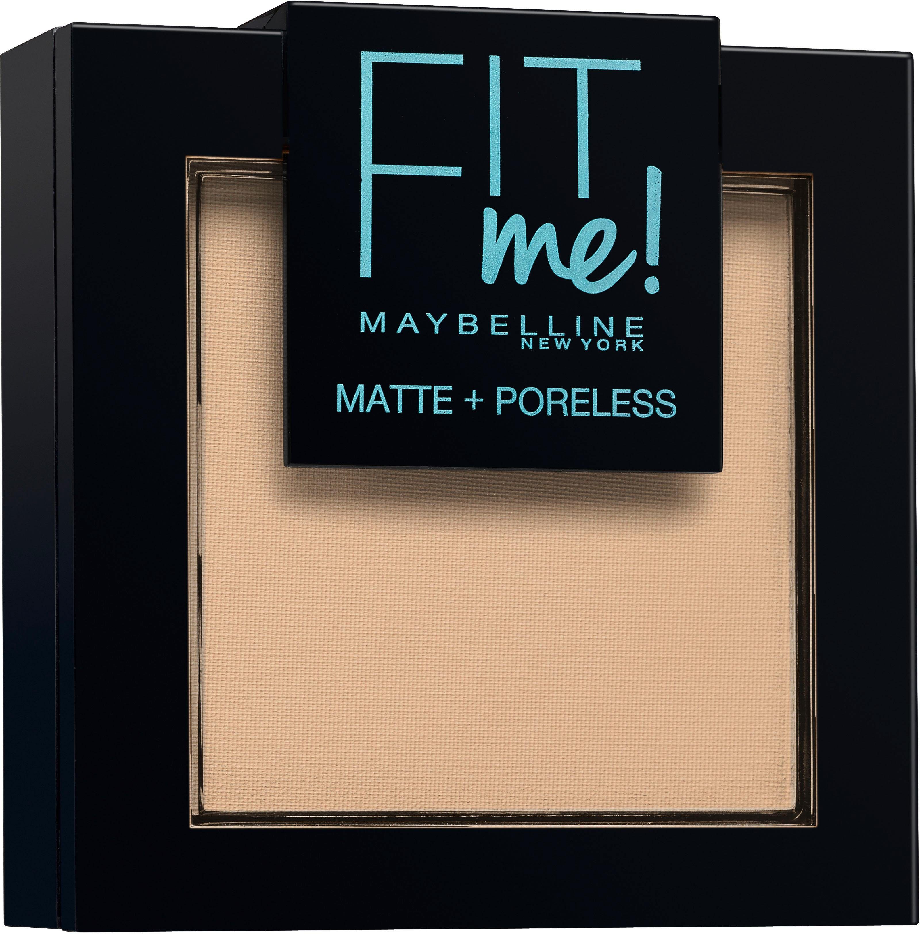 YORK Matte MAYBELLINE FIT Poreless NEW & Natural ME 105 Puder