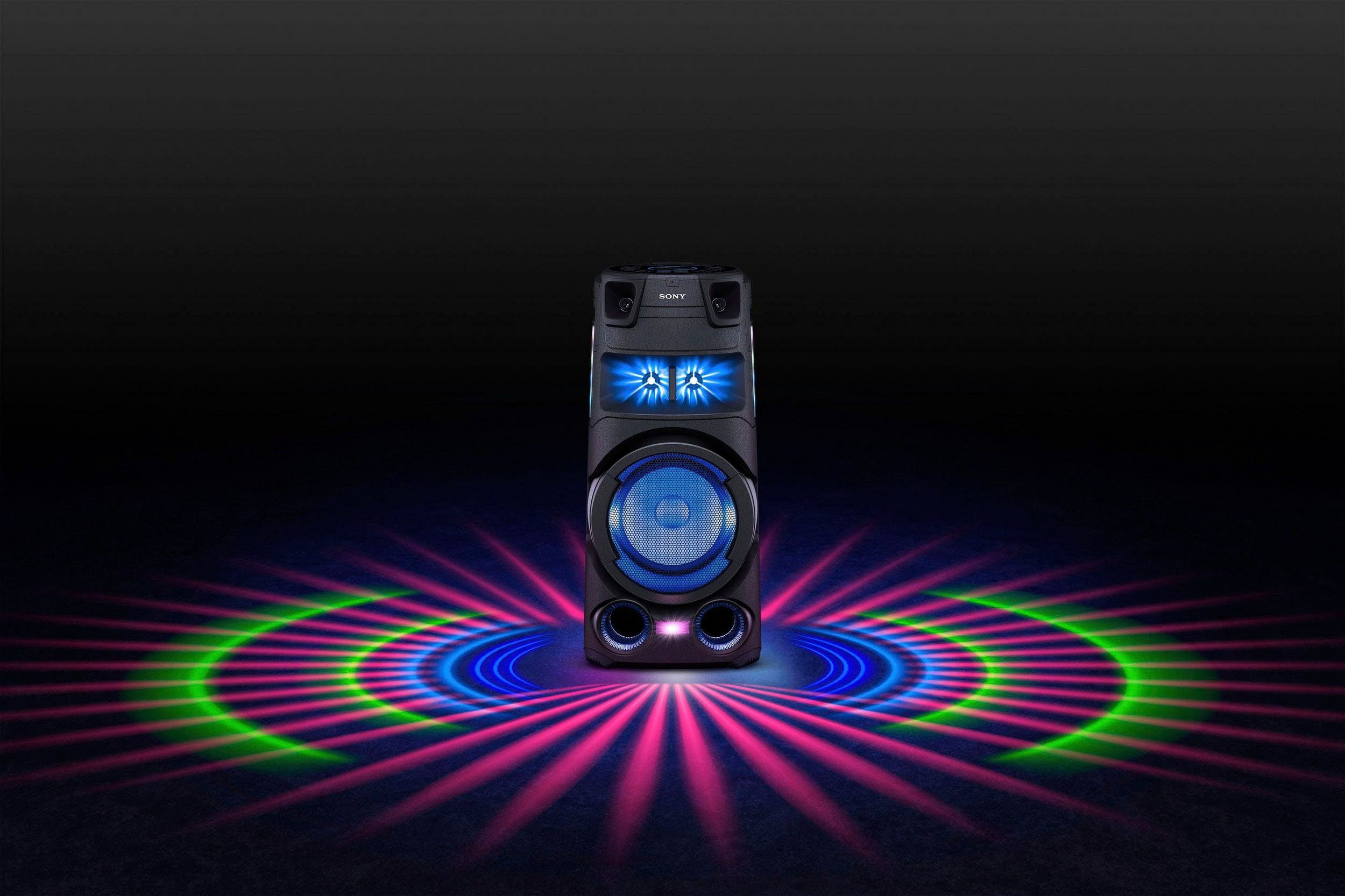 MHC-V73D (Bluetooth, Party-Lautsprecher Sony NFC)