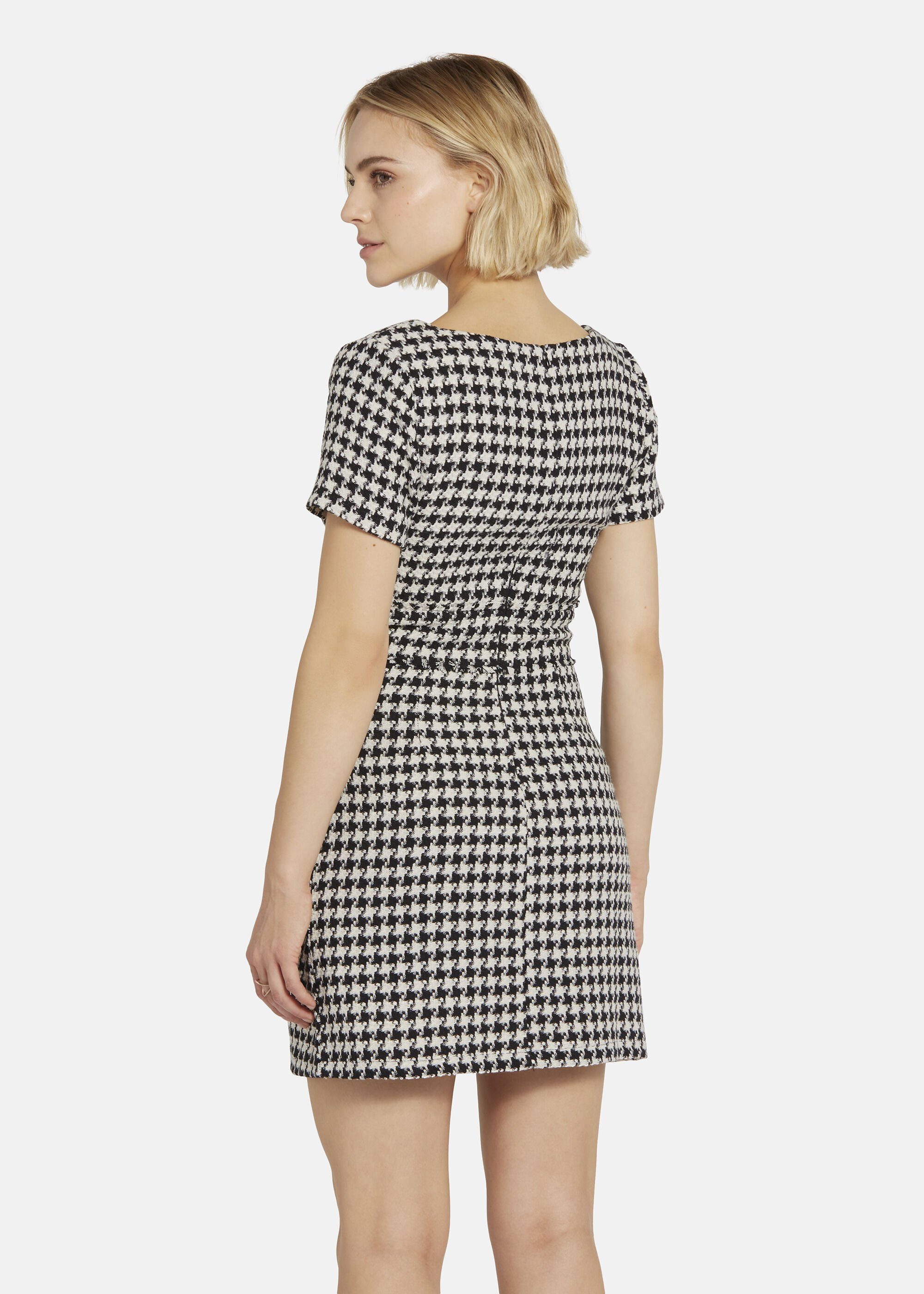 Nicowa A-Linien-Kleid VANTREA (1-tlg) aus italienischem Boucle-Stoff