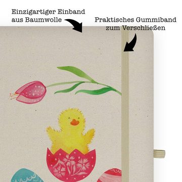 Mr. & Mrs. Panda Notizbuch Küken geschlüpft - Transparent - Geschenk, liebe Grüße, Adressbuch, O