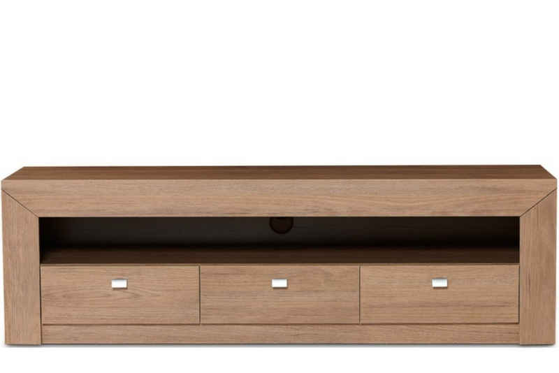 Konsimo Lowboard CALDO RTV-Schrank TV-Board Fernsehschrank, mit Schubladen