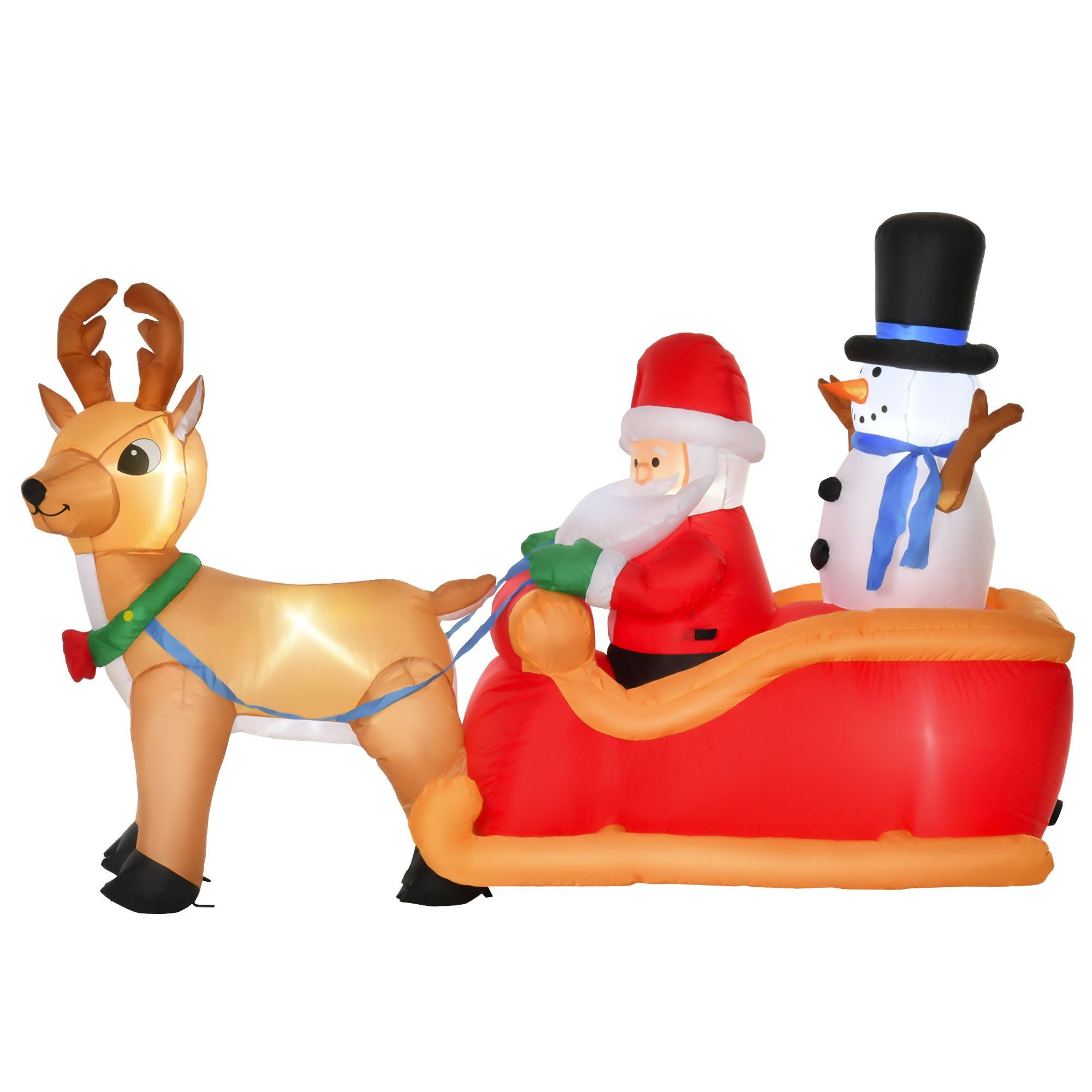 HOMCOM Weihnachtsfigur Weihnachtsdeko günstig online kaufen