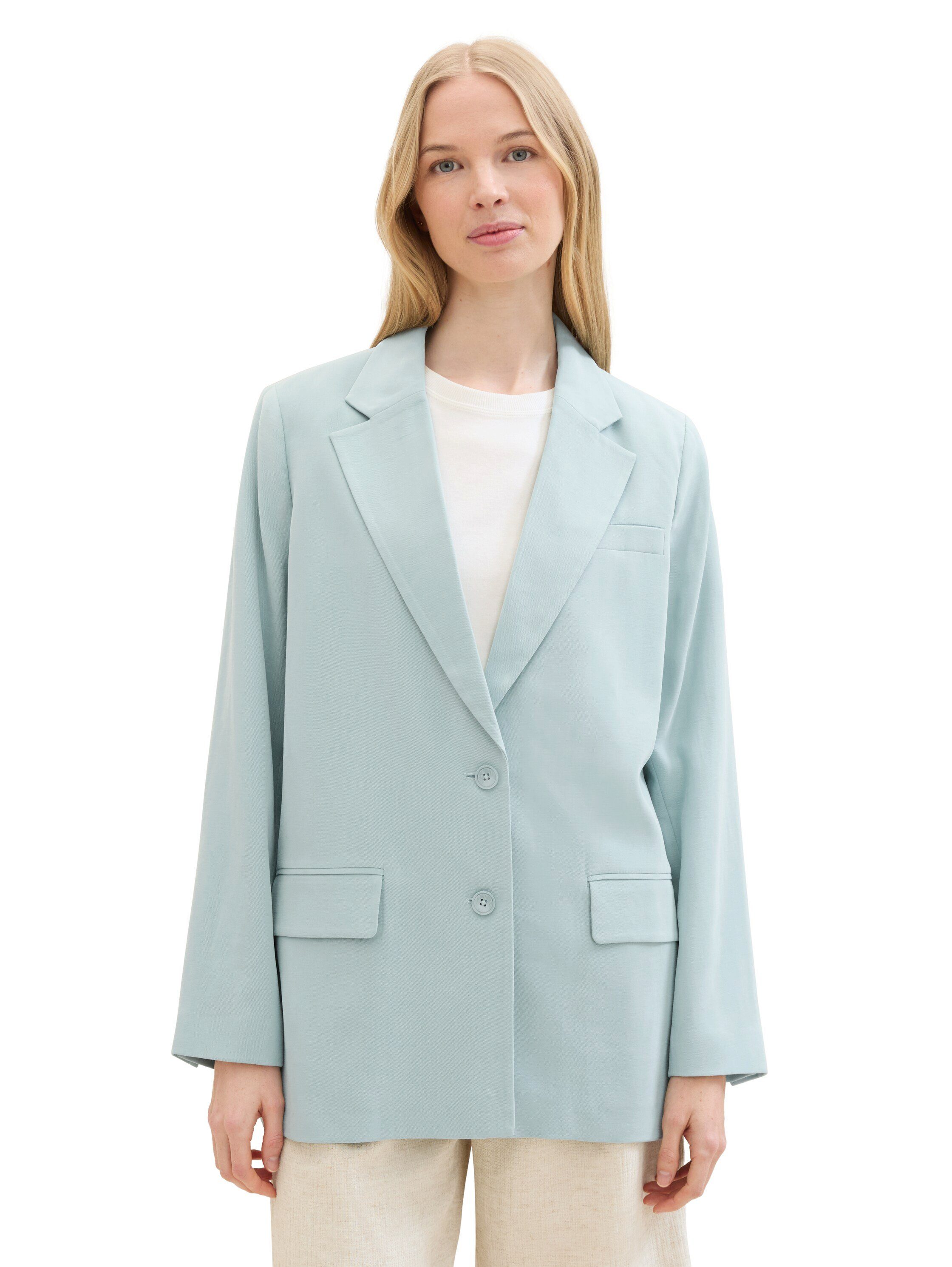 TOM TAILOR Longblazer mit Pattentaschen günstig online kaufen
