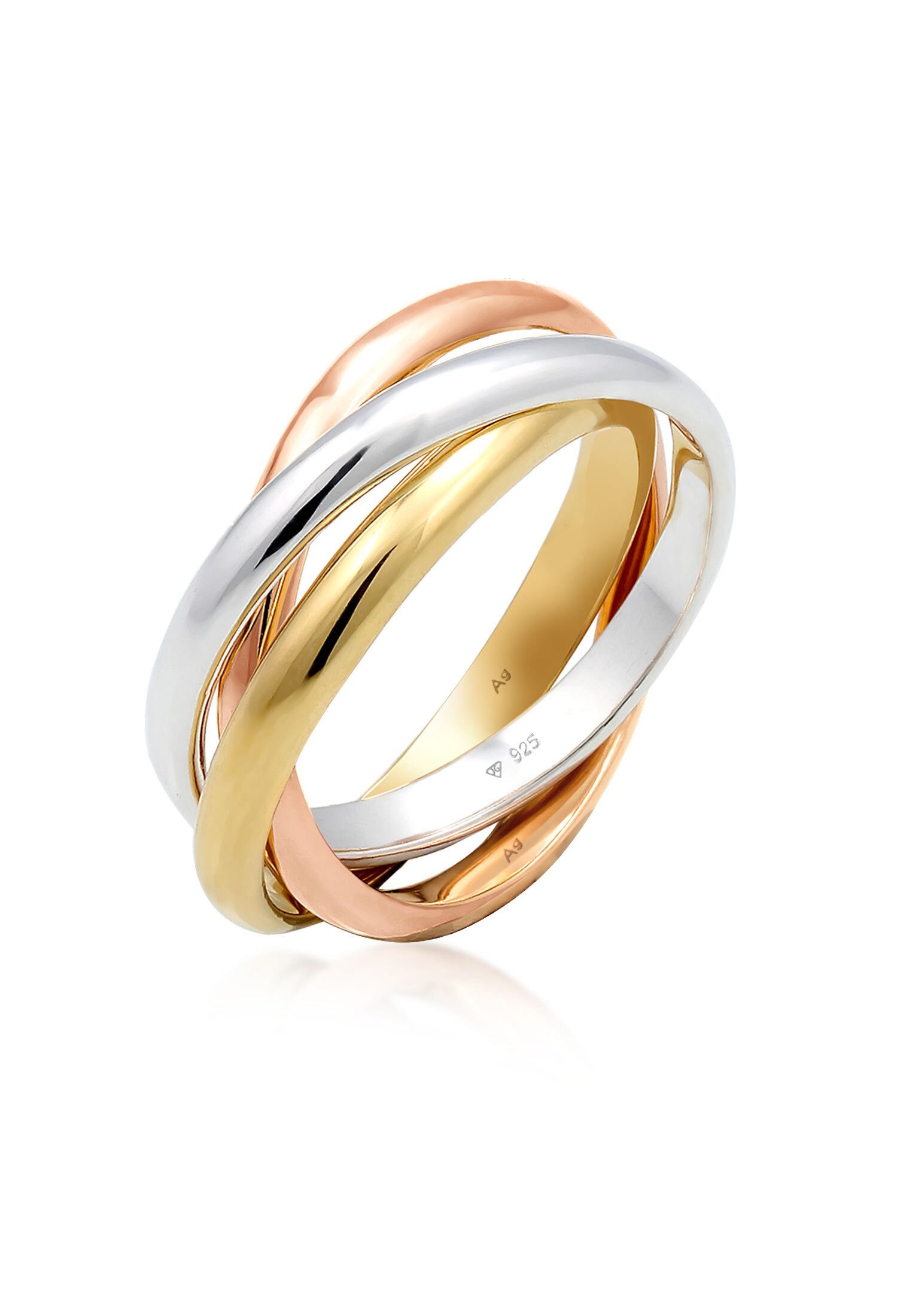Elli Fingerring Wickelring Trio Trini Basic günstig online kaufen