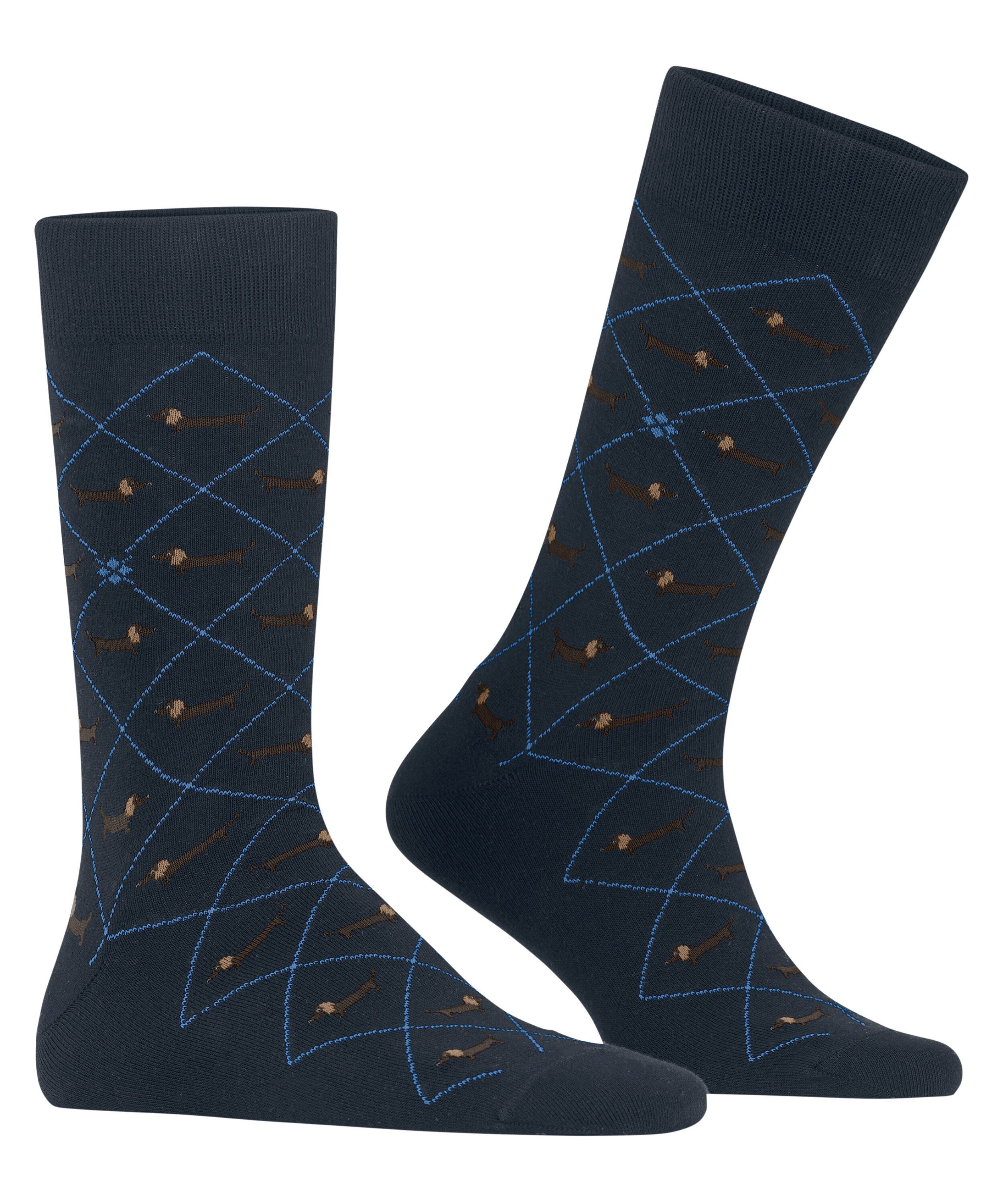 Burlington Socken Dachshund (1-Paar) mit Argyle-Muster günstig online kaufen