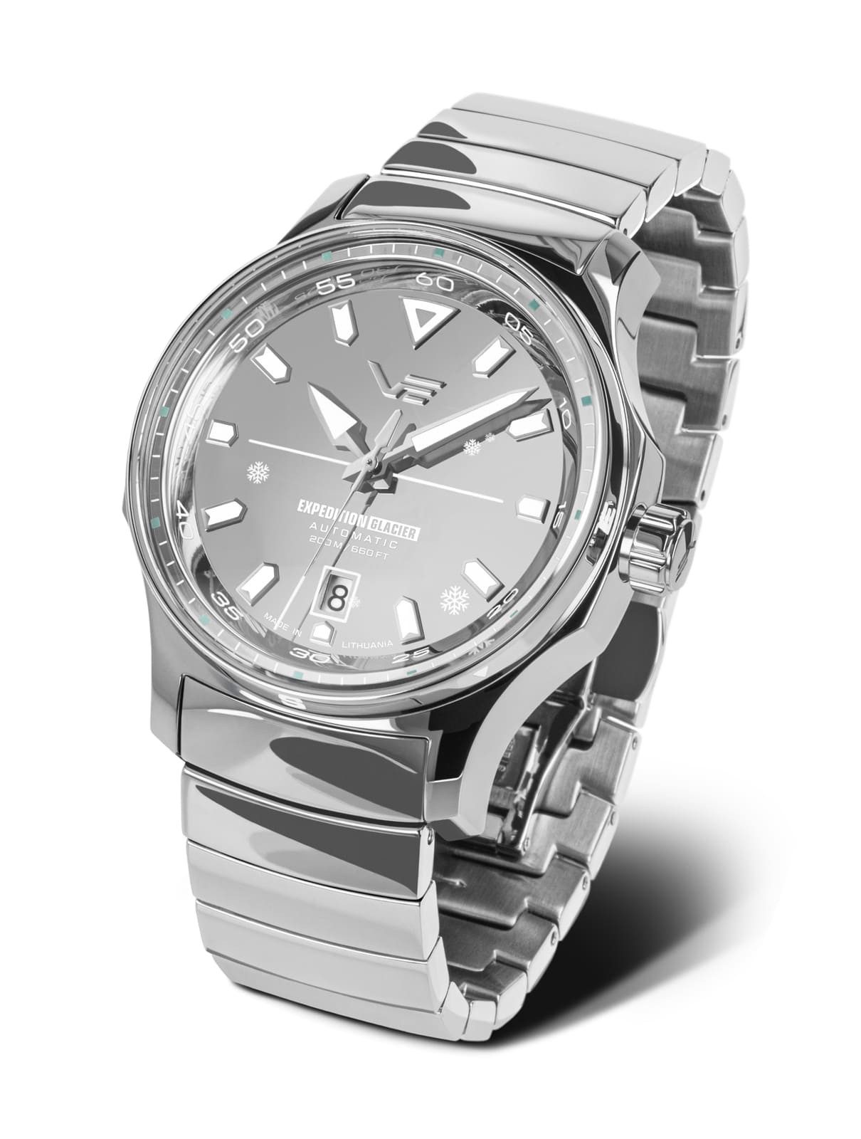 Vostok Europe Automatikuhr Expedition South Pole Glacier 592A784 Saphirglas 43 mm