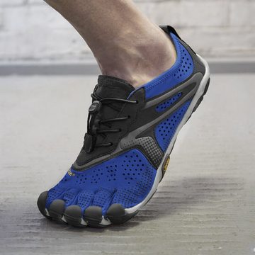 VIBRAM FiveFingers V-Run Men Blue/Black - Laufschuhe / Zehenschuhe Barfußschuh