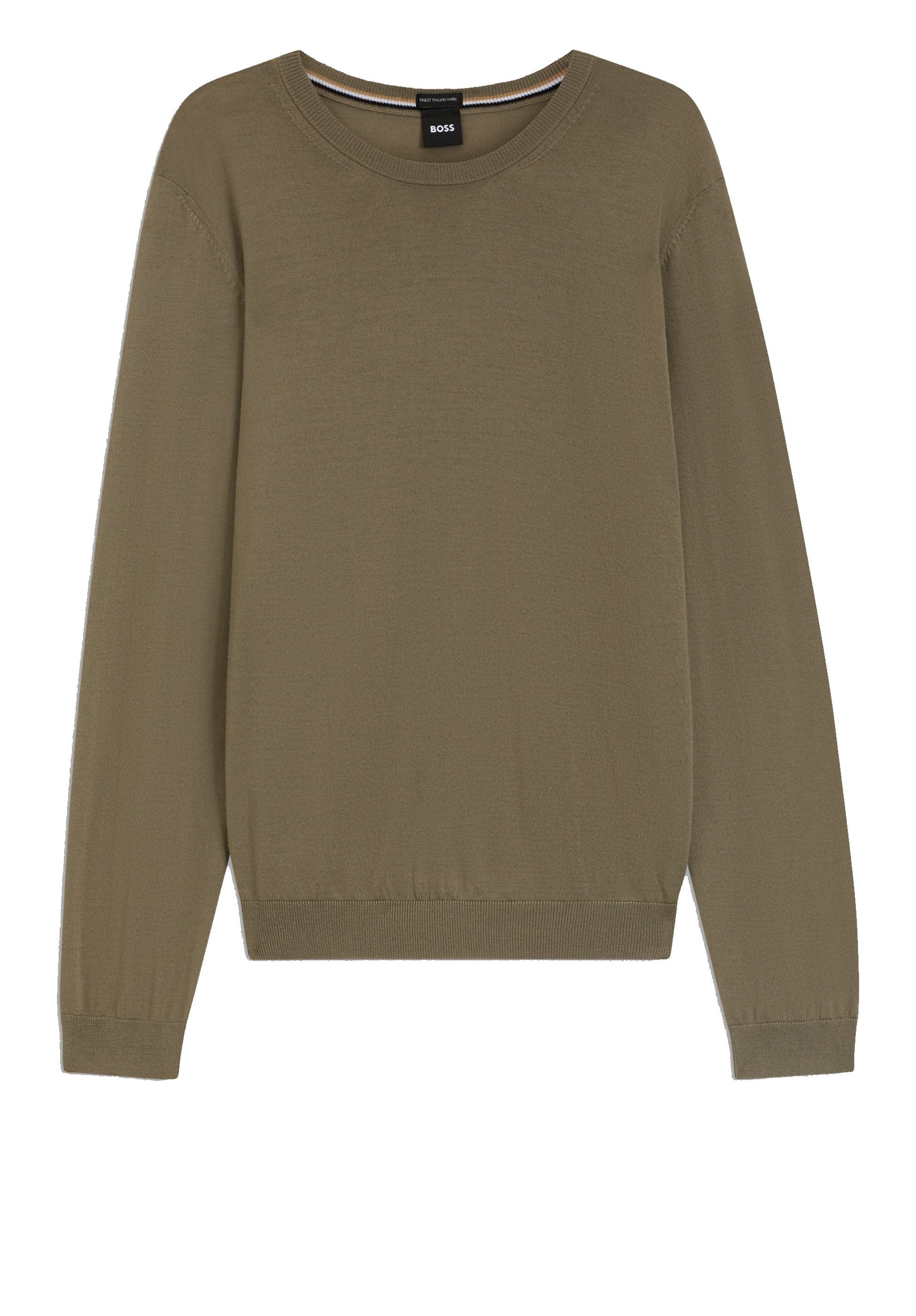 BOSS Strickpullover Leno-P (1-tlg)