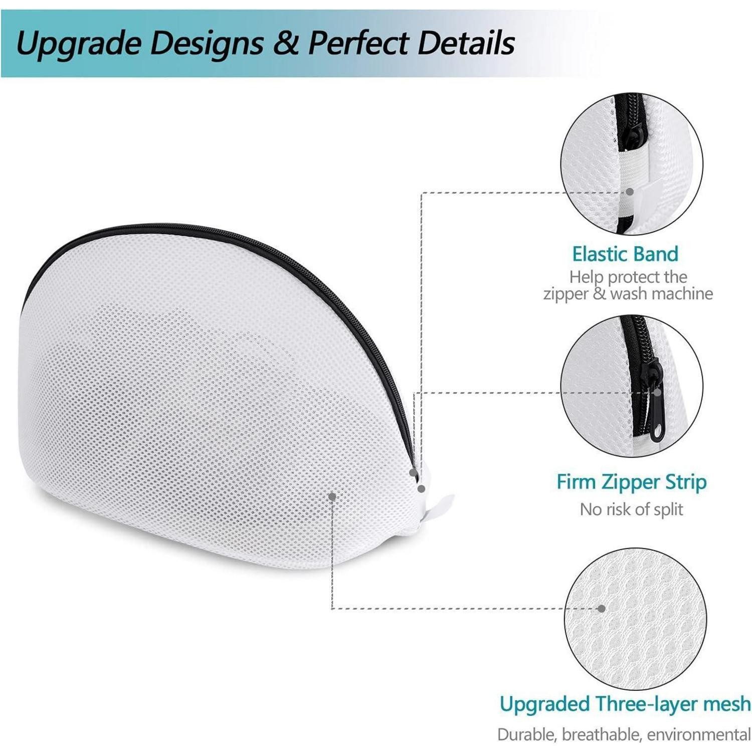 LuxusKollektion Galoschen Schuh Wäschenetz Waschmaschine 2 Satz - Schuhwaschbeutel