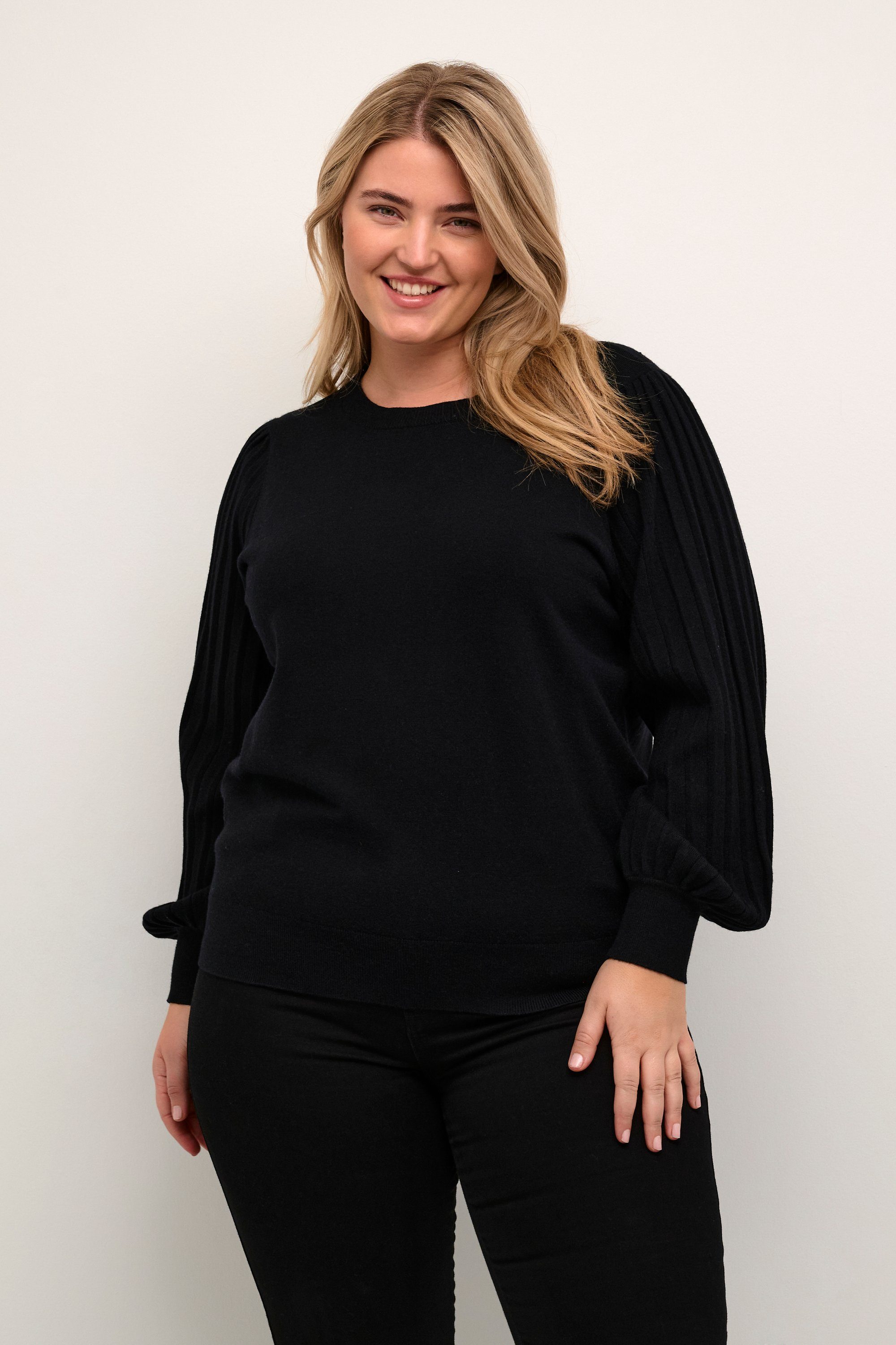KAFFE Curve Strickpullover Strickpullover KCloni Große günstig online kaufen