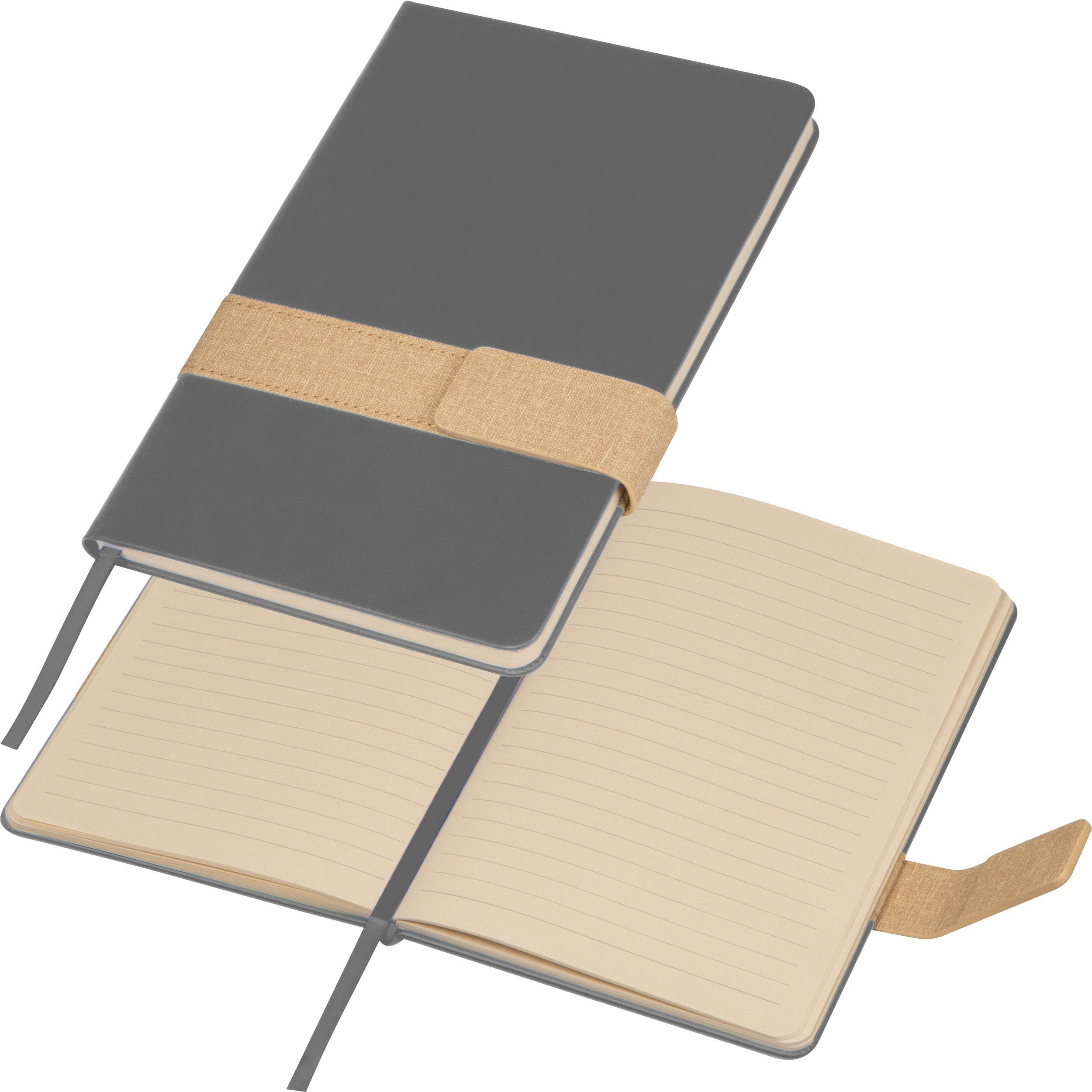 Notizbuch Notizbuch mit Magnetverschluss / DIN A5 / 160 linierten Seiten / Farbe