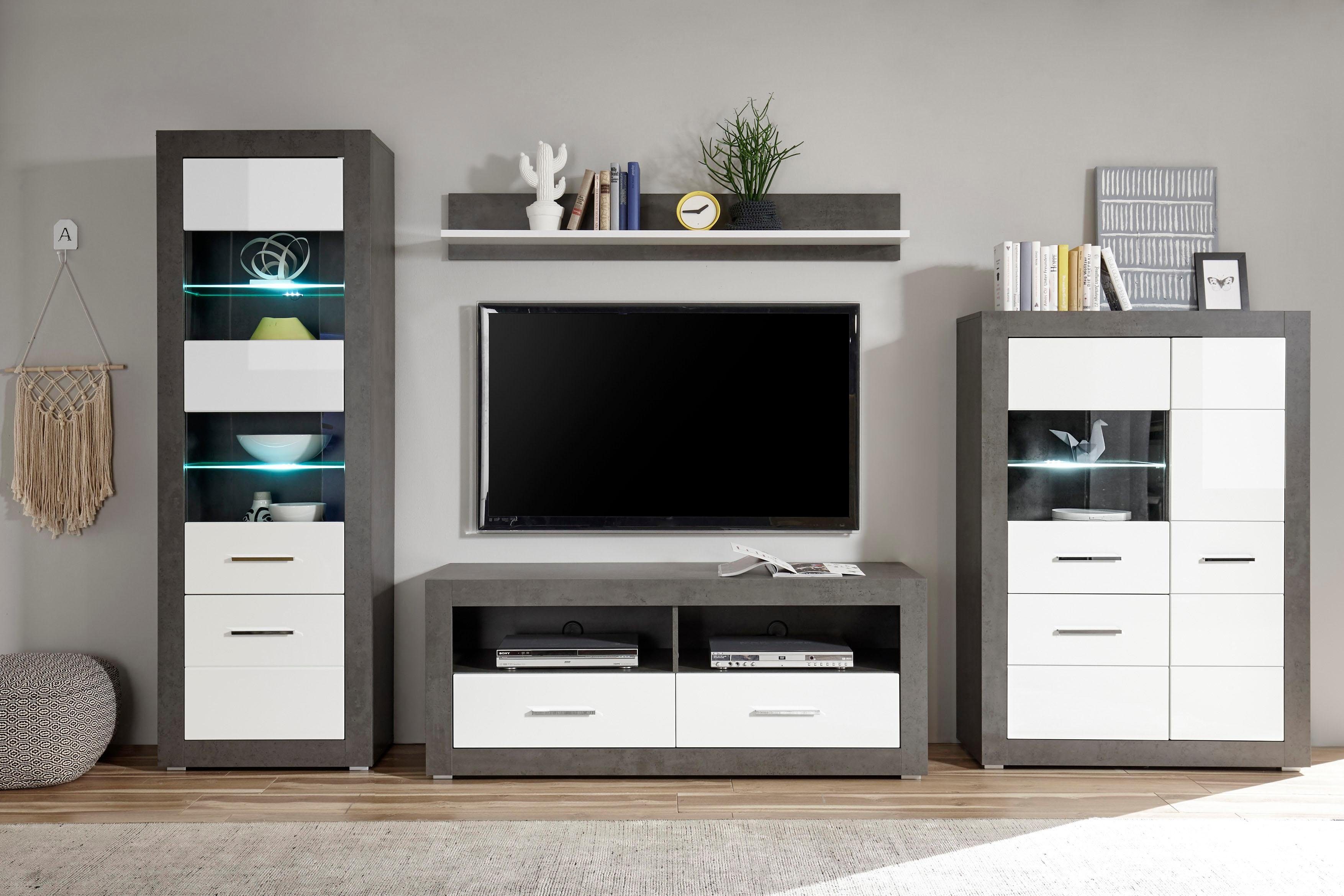 INOSIGN Wohnwand Etero, (Set, 4-St)