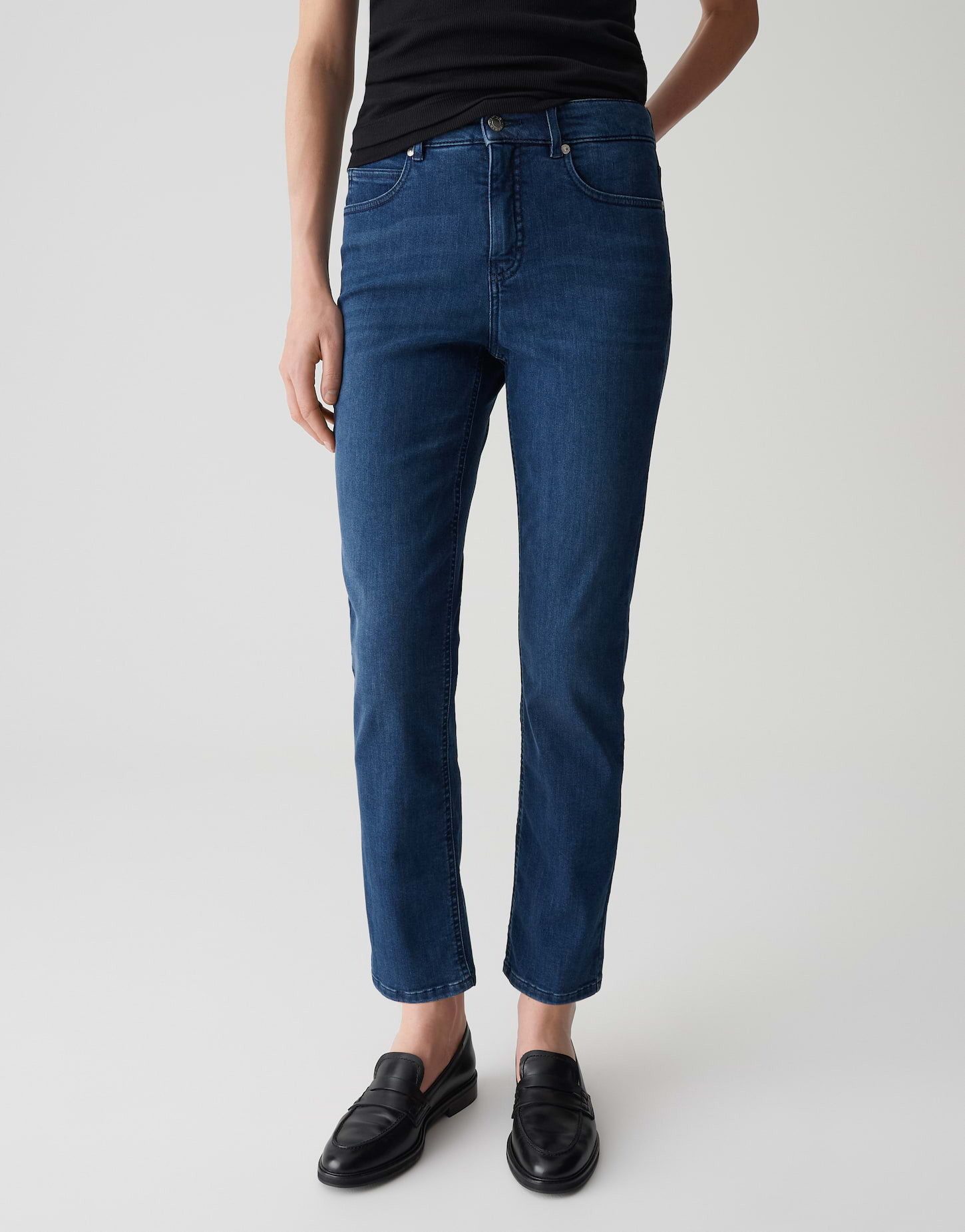 OPUS PANTS 5-Pocket-Jeans MELLY BASE mit günstig online kaufen