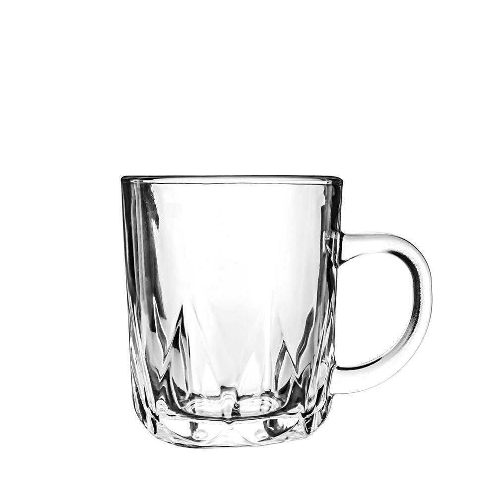 kochmaster Teeglas Kochmaster MIRELA Teeglas mit Henkel 228 ml, 6 tlg., 6-tlg.