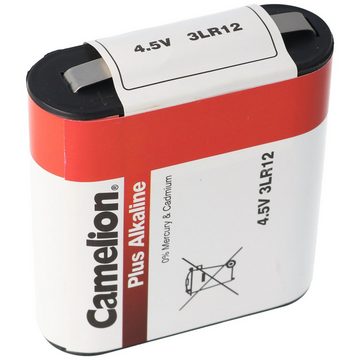 Camelion 3LR12 4.5 Volt Flachbatterie maximal 3000mAh, Abmessungen ca. 65,0 x Batterie, (4,5 V)