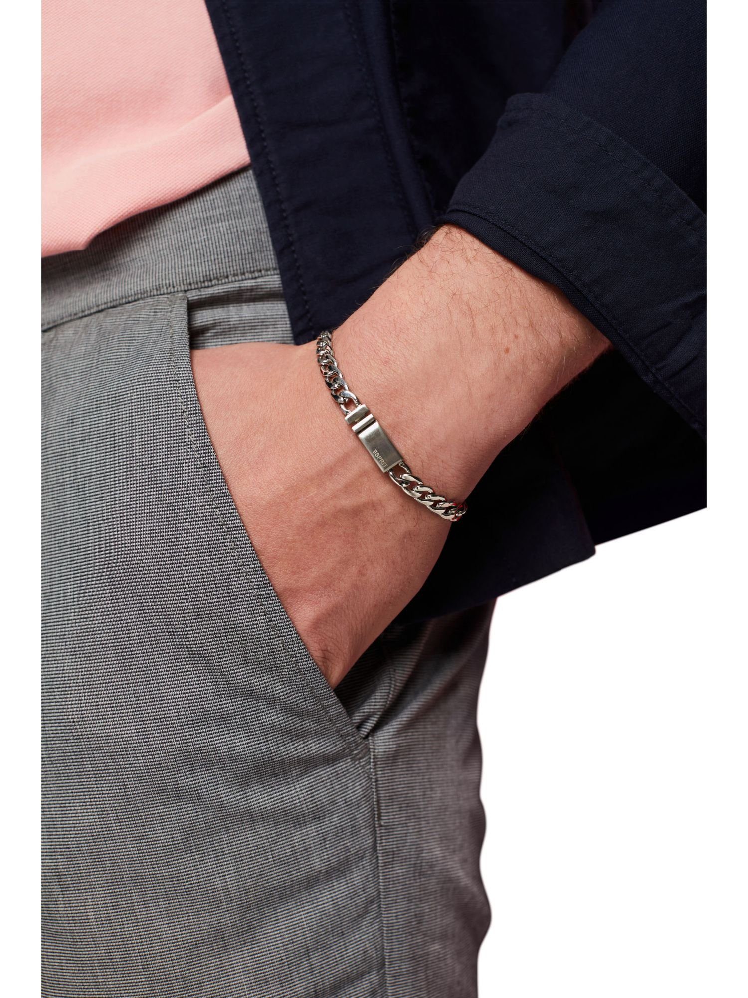 Armband Schließe breiter Gliederarmband mit Esprit