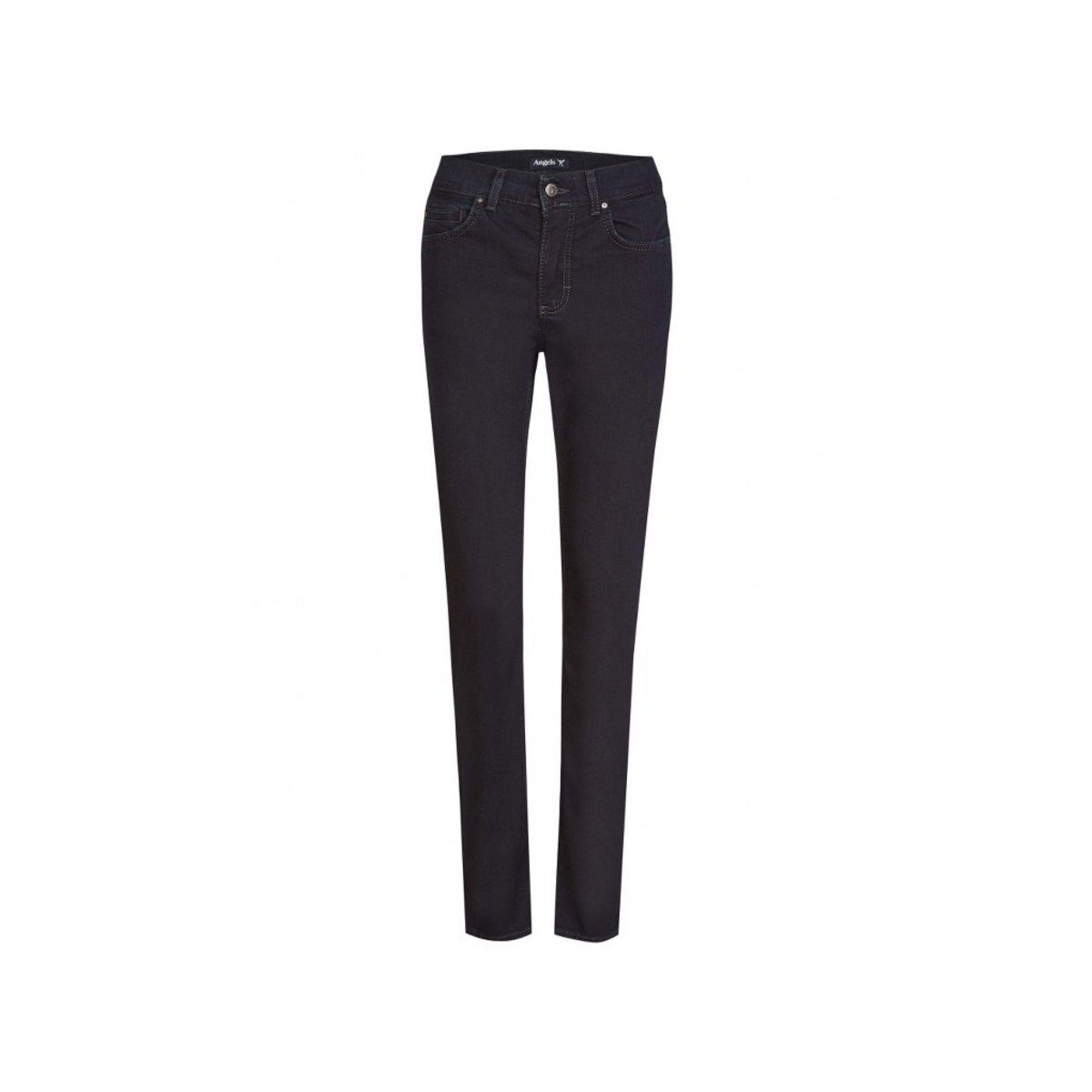 ANGELS 5-Pocket-Jeans blau (1-tlg) | Straight-Fit Jeans
