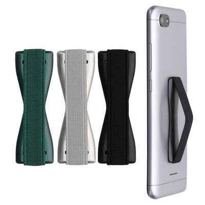 kwmobile Smartphone Fingerhalter 3 Set Fingerhalter, (1-tlg., Handy Halter Griff Halterung Einhandbedienung - 3x Handyhalter)