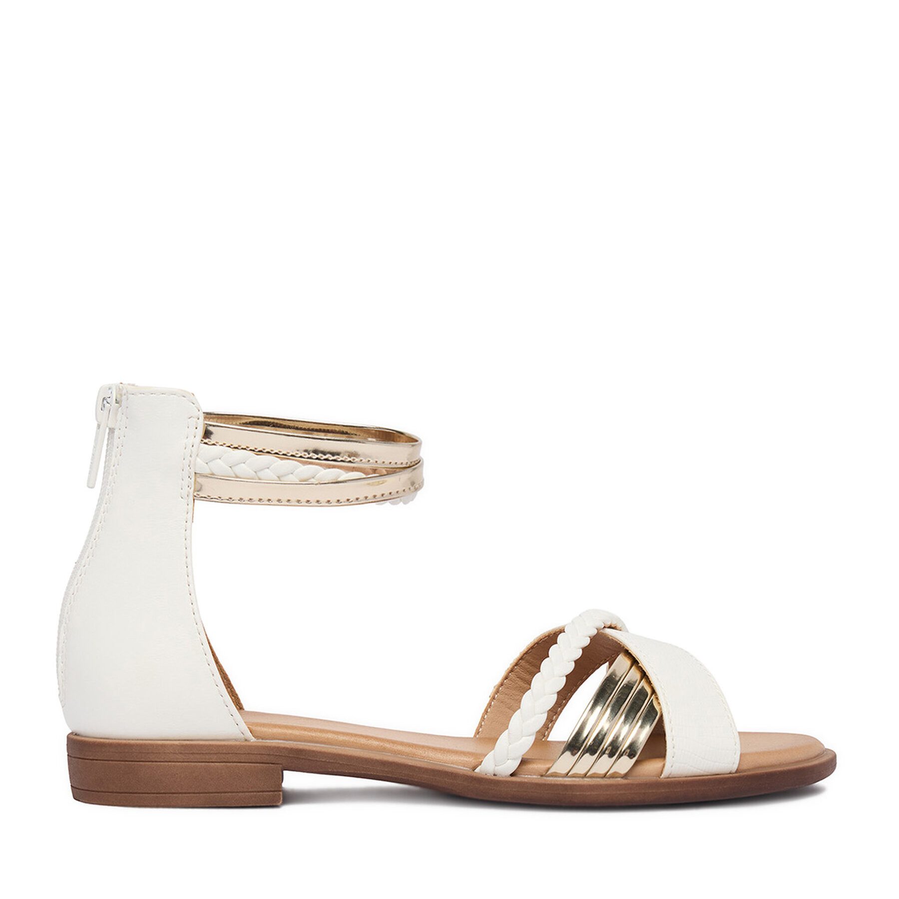 Jenny Damen-Sandalen Weiß Sandale