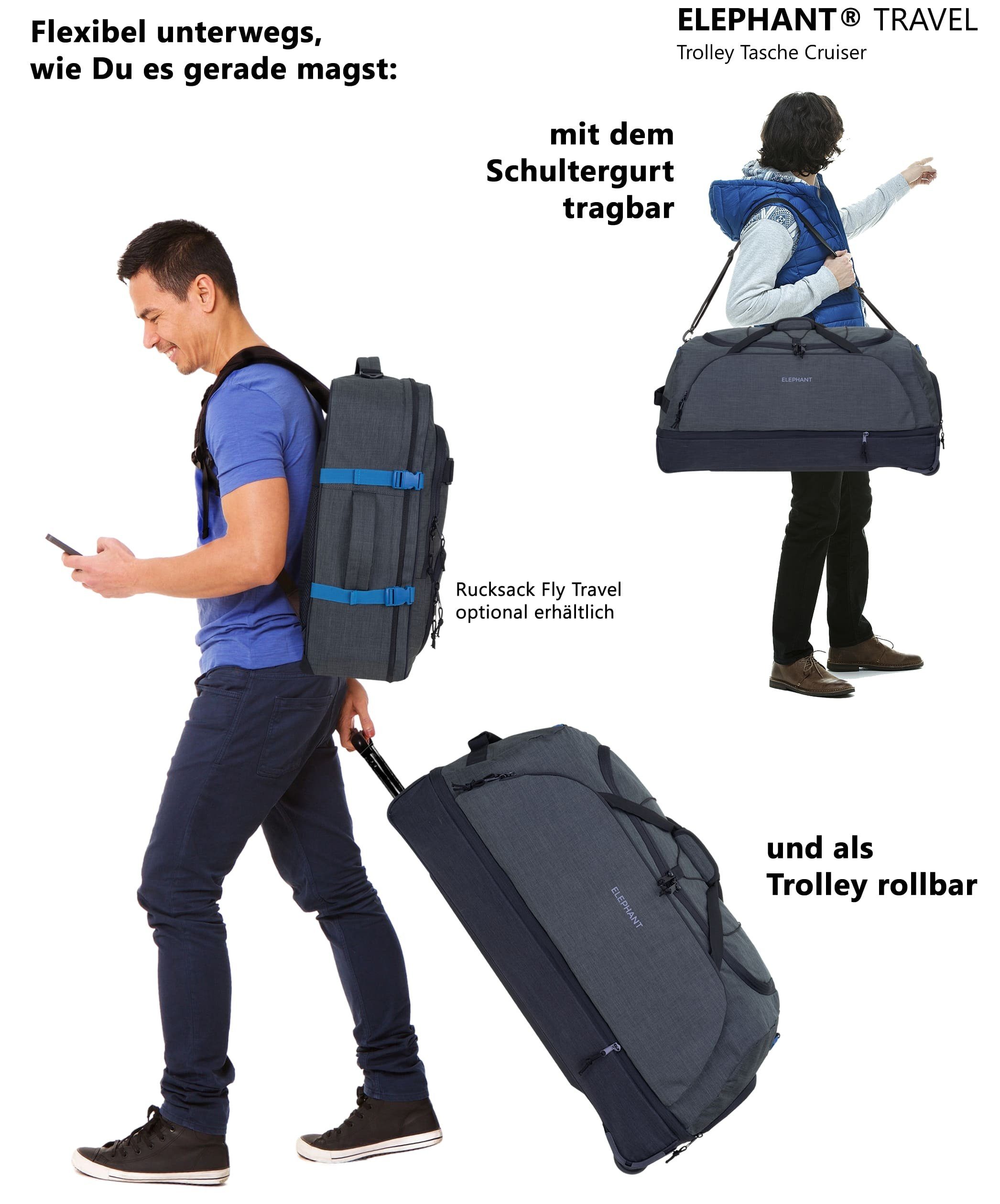 ELEPHANT Weichgepäck-Trolley Cruiser Trolley 100-135 L günstig online kaufen