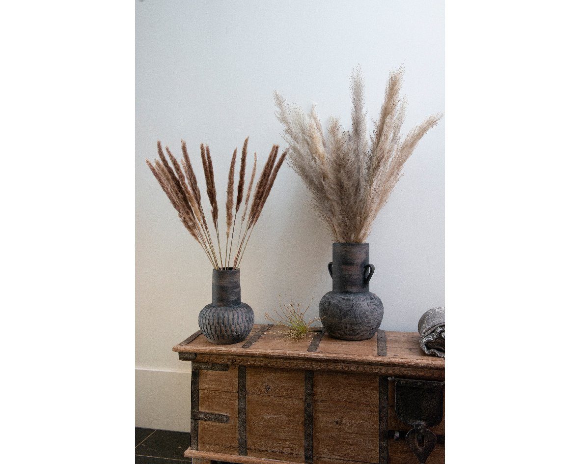 Trockenblume, Decoris season decorations, Trockenblumen Pampasgras Gräser 75-105cm natur braun 2er Set