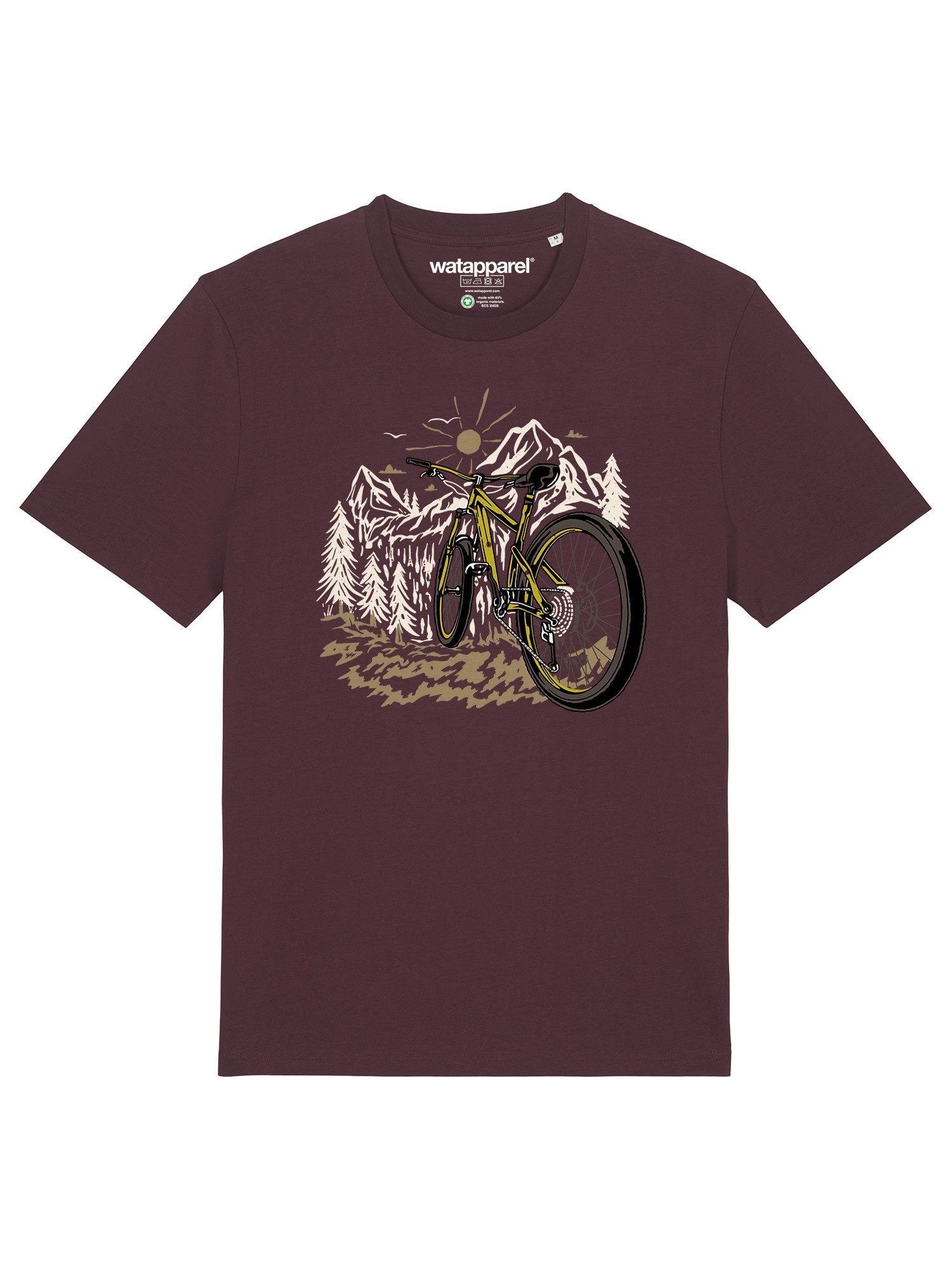 wat? Apparel T-Shirt Mountainbike und Berge günstig online kaufen