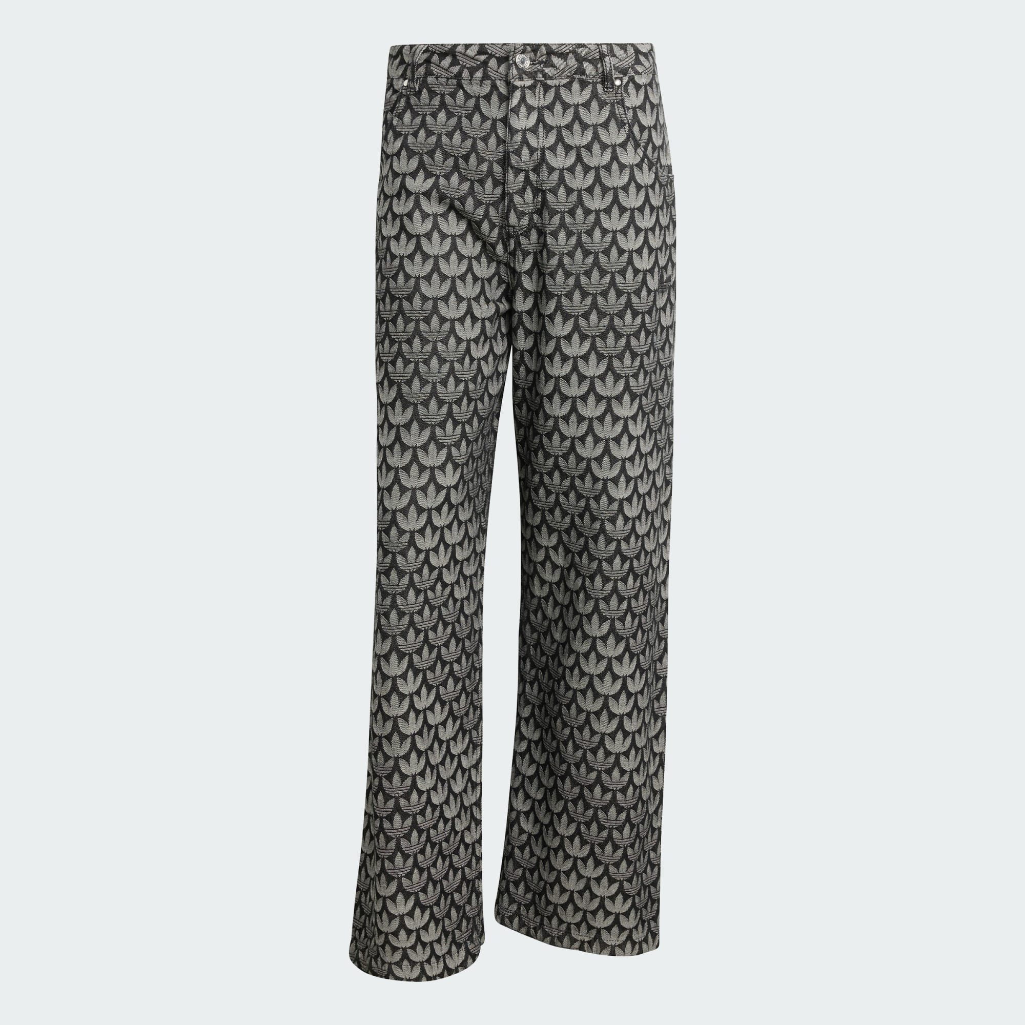 adidas Originals Loose-fit-Jeans MONOGRAMM JEANSHOSE, LOCKER GESCHNITTEN (1-tlg)