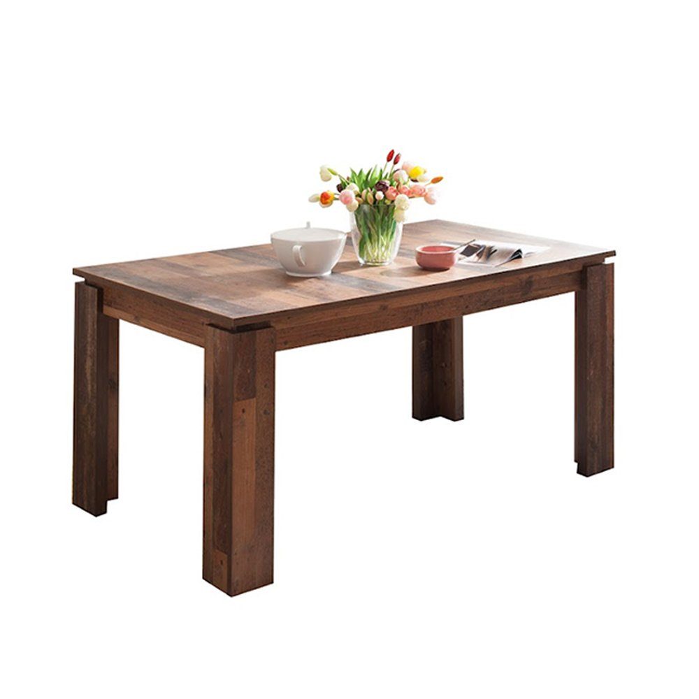 trendteam Esstisch, Esszimmertisch Küchentisch Tisch ausziehbar 160-200 x 77 x 90 cm