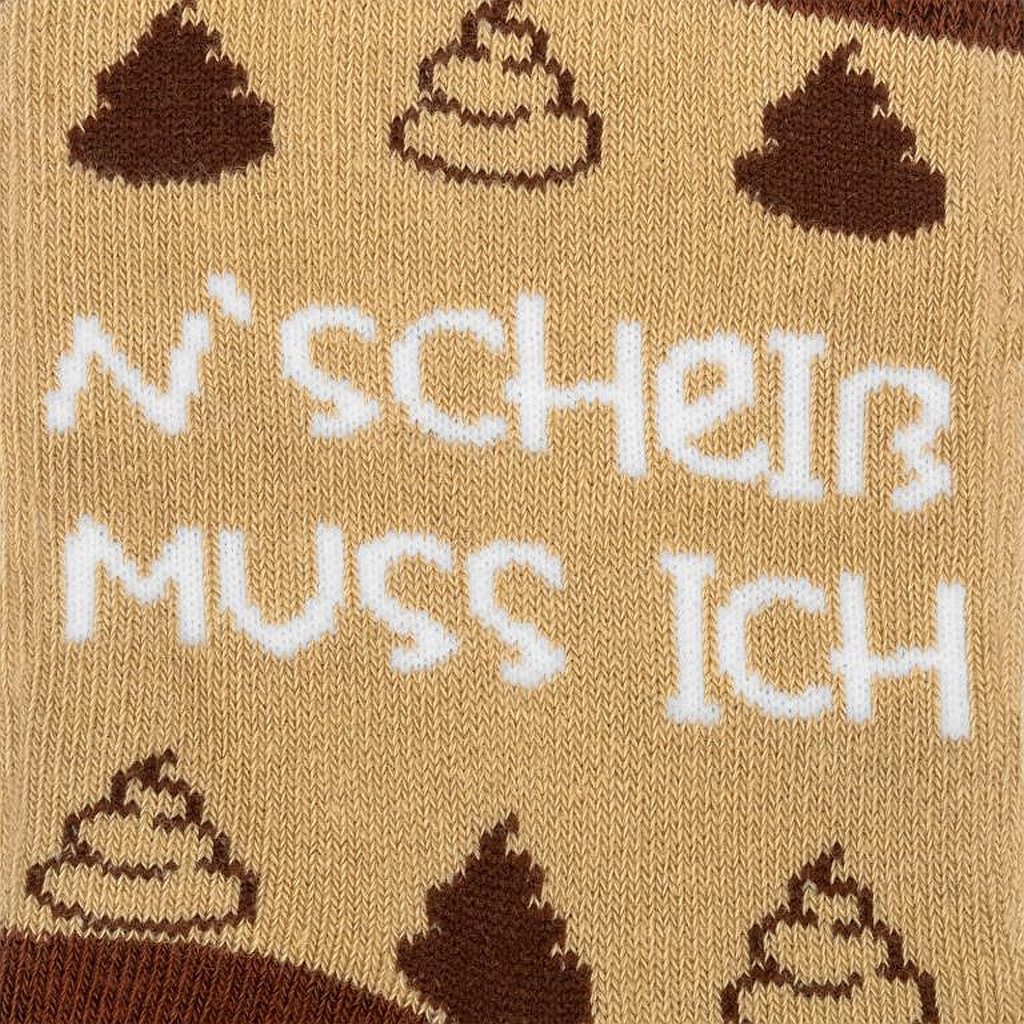 Sheepworld Socken Sheepworld Herren Socken Zaubersocken Gr 41-46 Geschenk SCHEISS 75078