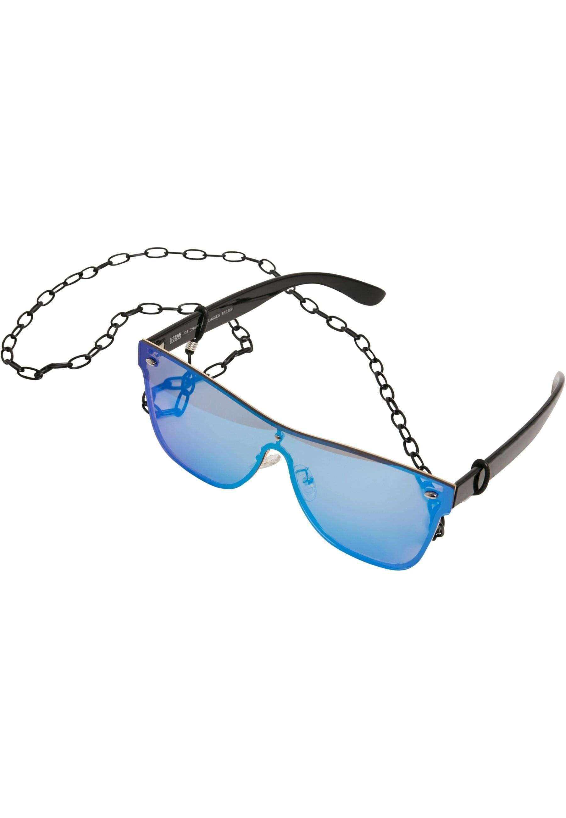 URBAN CLASSICS Sonnenbrille Unisex 103 Chain blk/blue Sunglasses