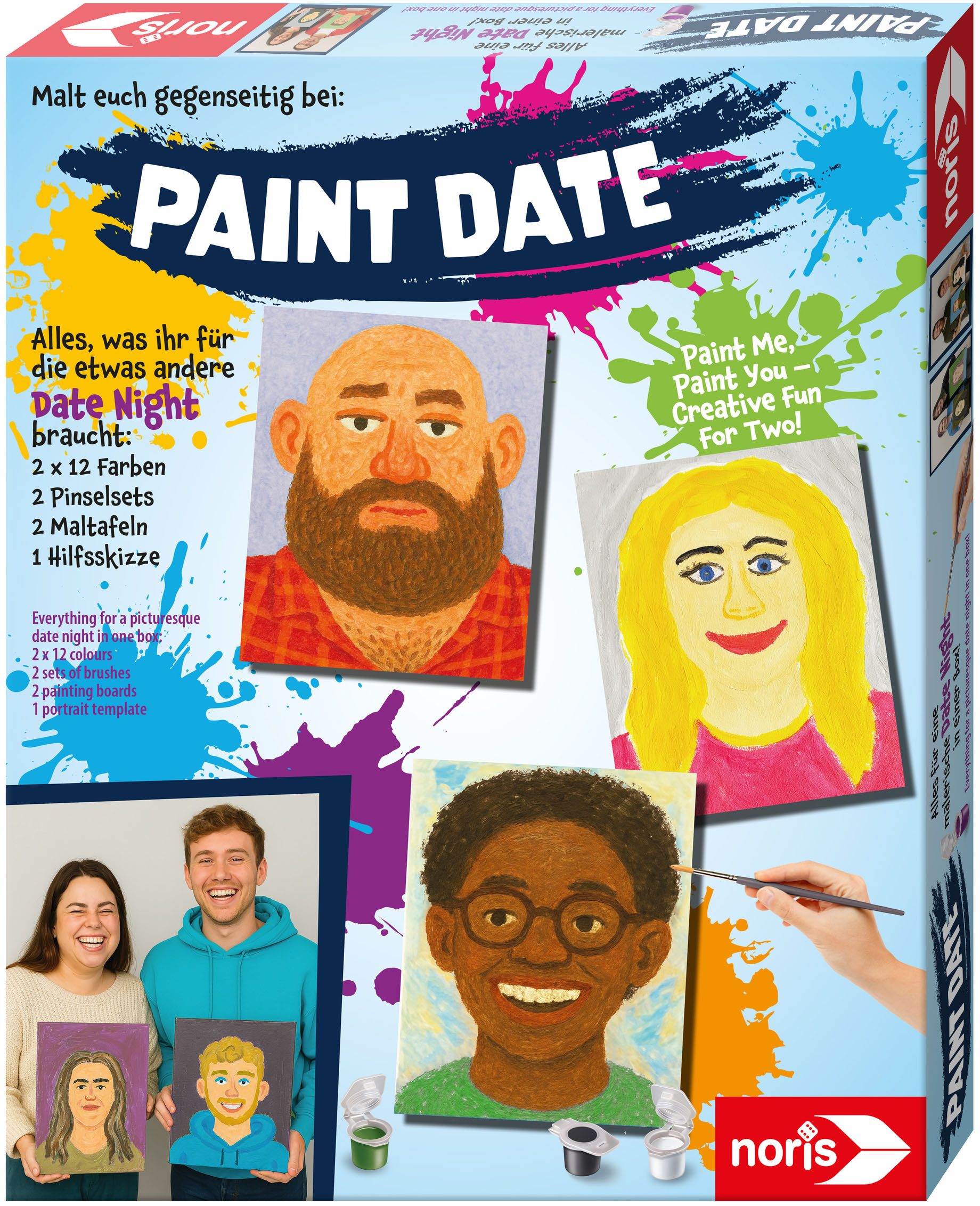 Noris Spiel Paint Date, Malspiel