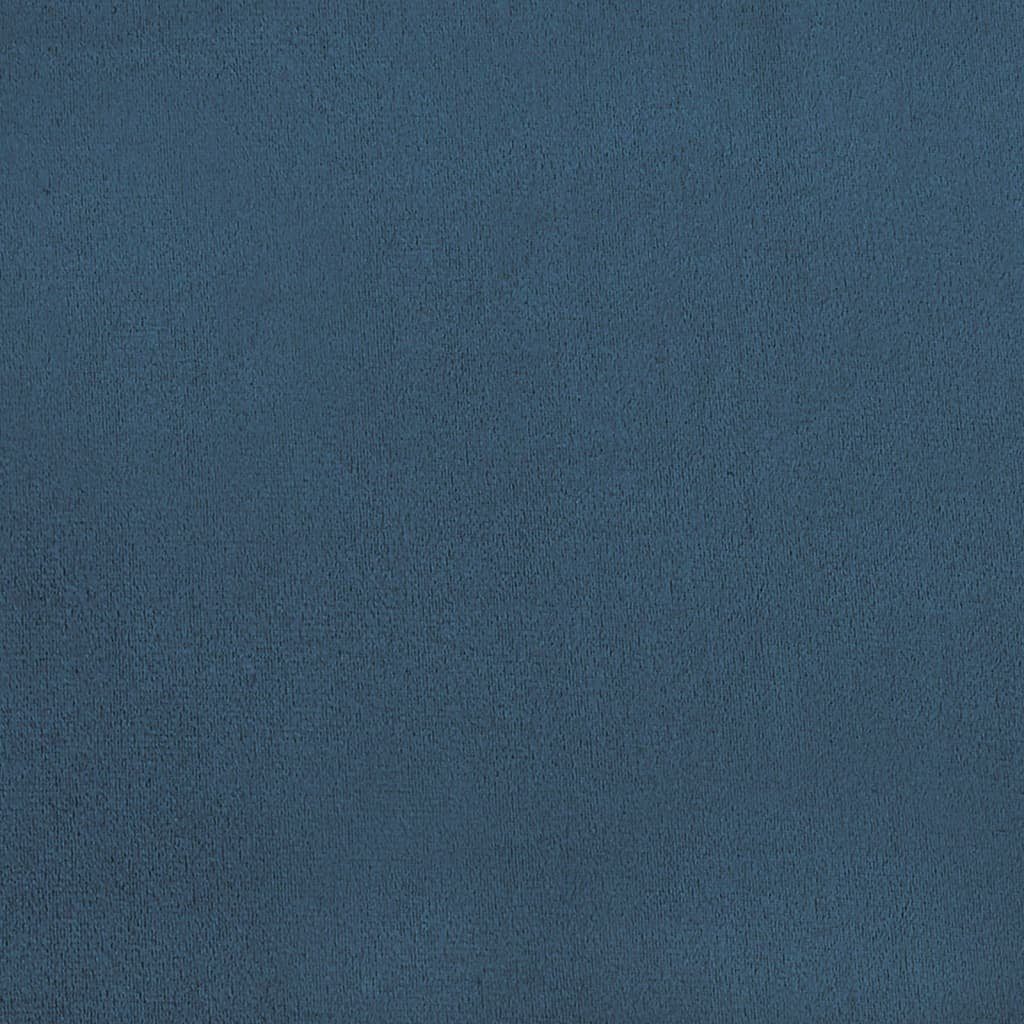 vidaXL Esszimmerstuhl Esszimmerstühle,Esstischstuhl cm Stk. 53,5 x Blau 83 45 x 2 Samt