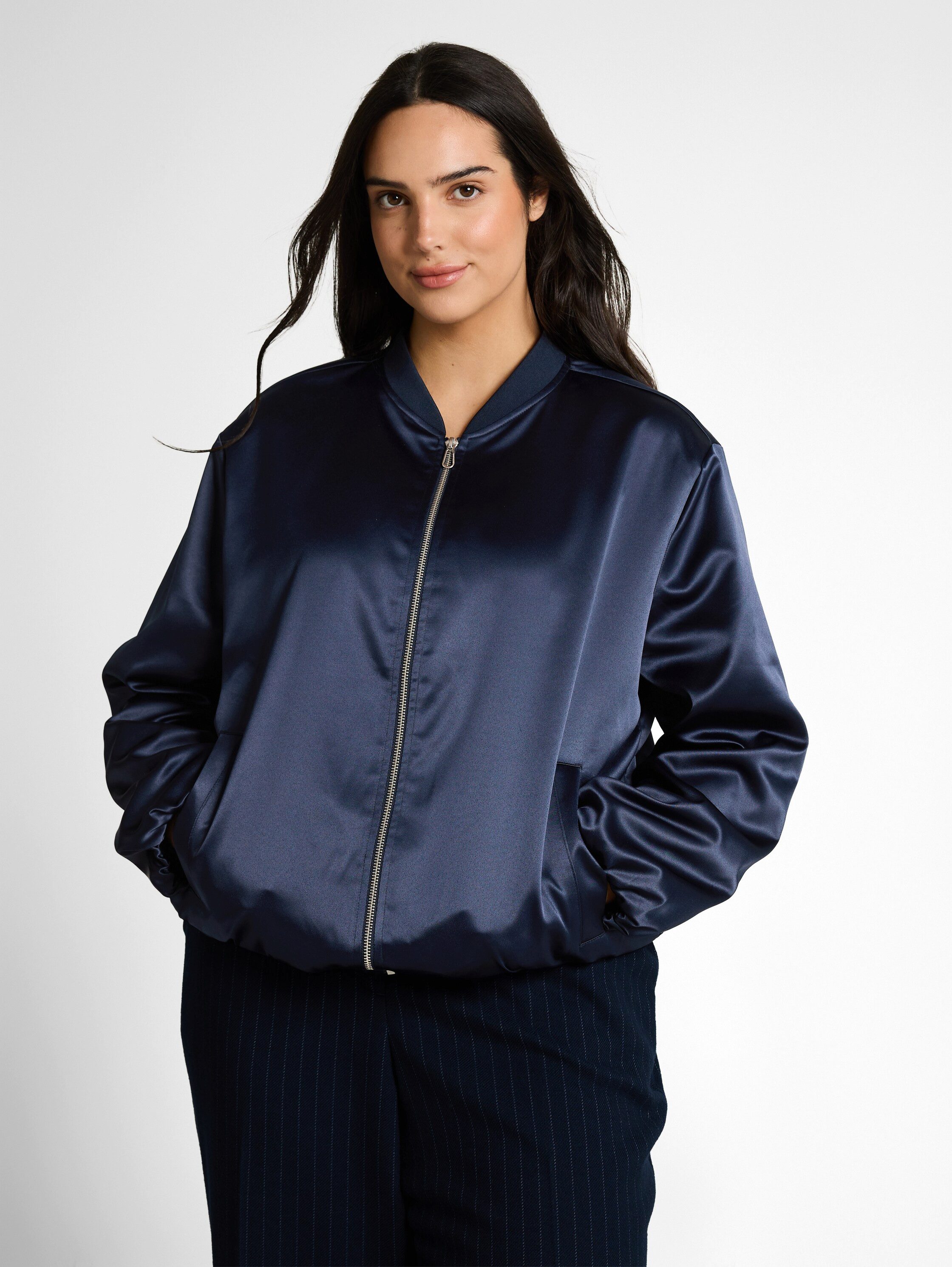 TOM TAILOR PLUS Blouson mit Reißverschluss günstig online kaufen