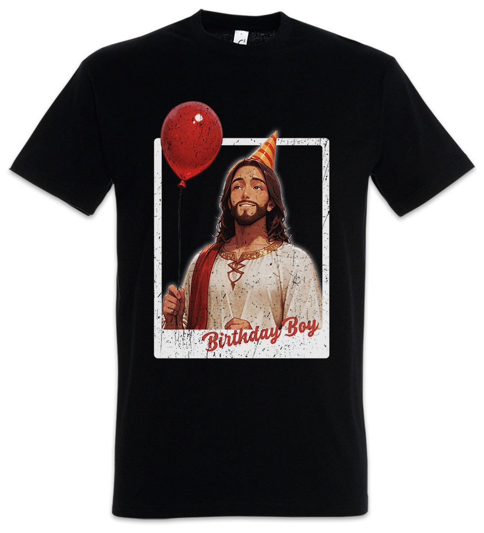 Urban Backwoods Print-Shirt Jesus Birthday Boy Herren T-Shirt Holy Christus günstig online kaufen
