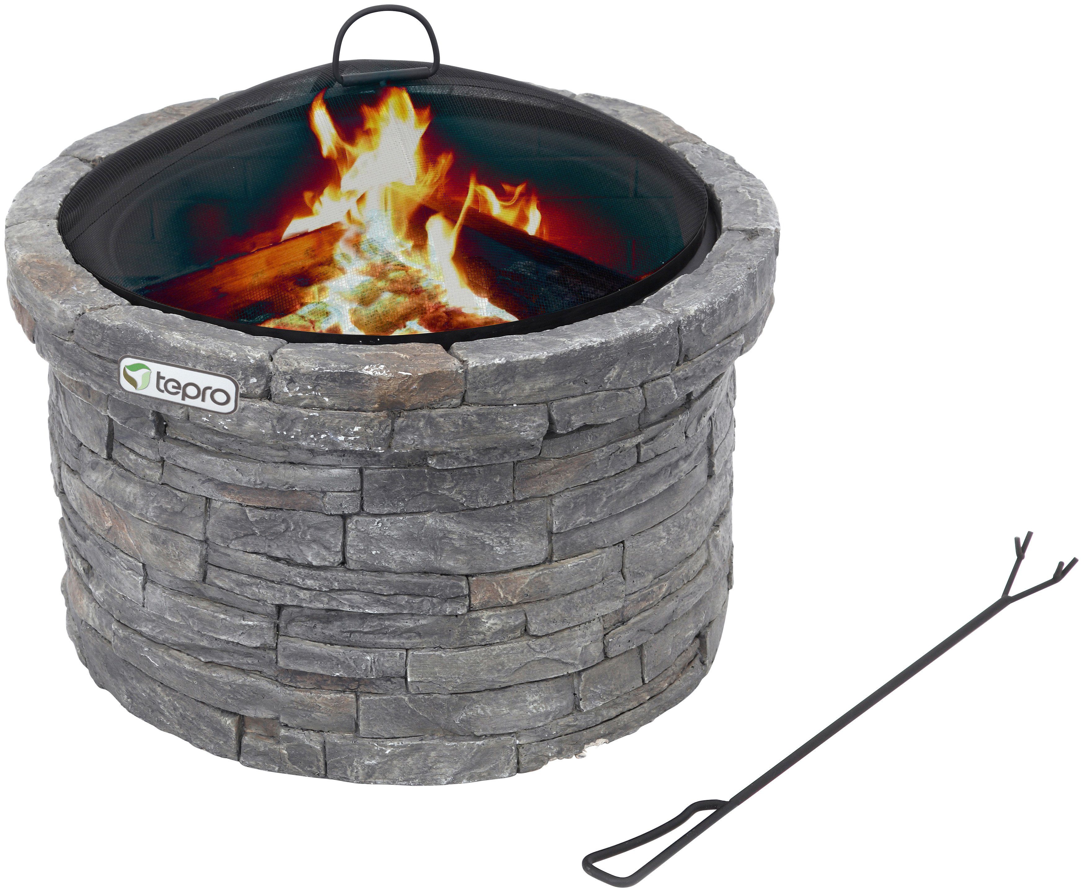 Tepro Feuerstelle Gladstone, ØxH: 67,5x49,5 cm